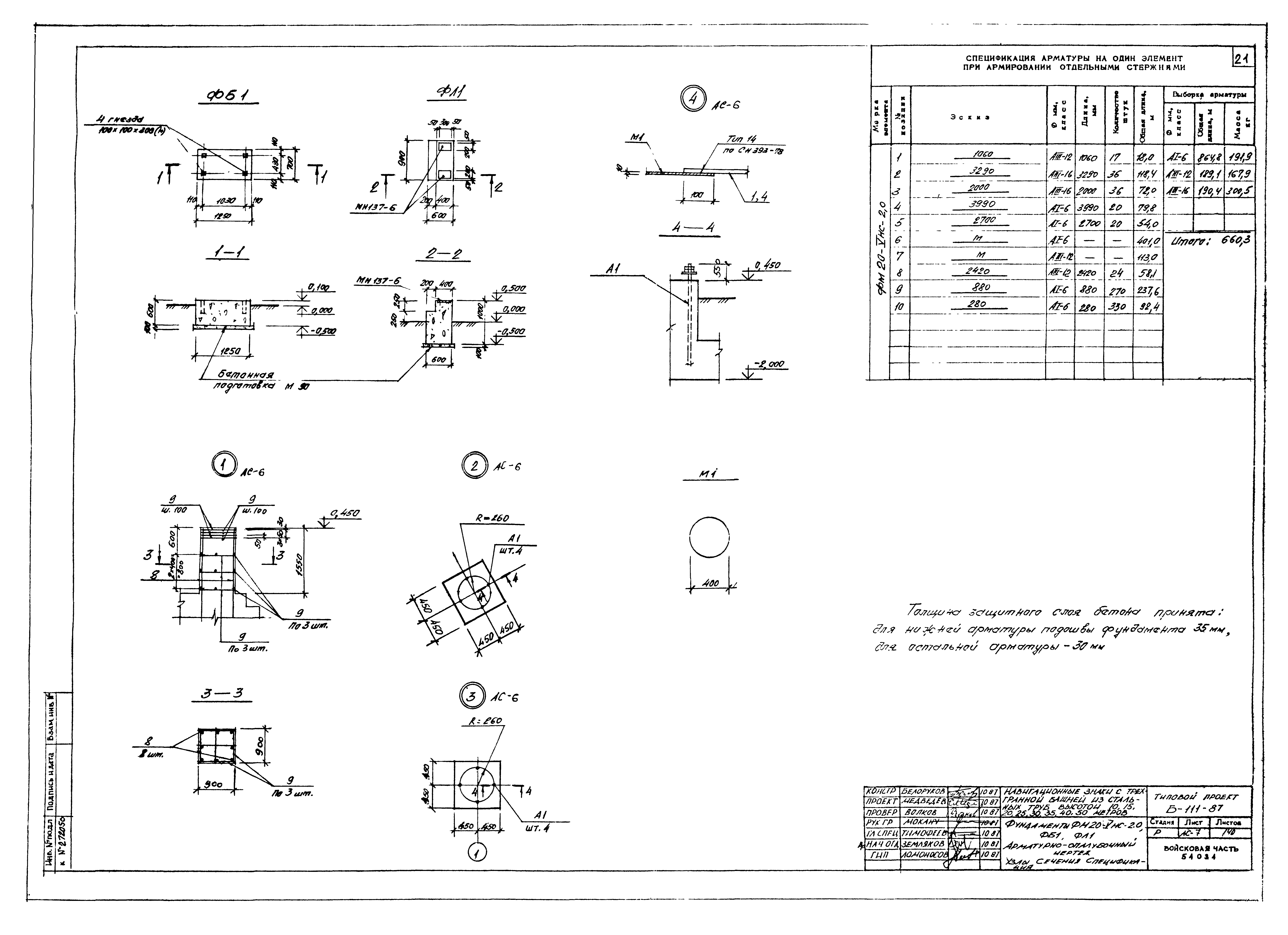 Типовой проект Б-111-87