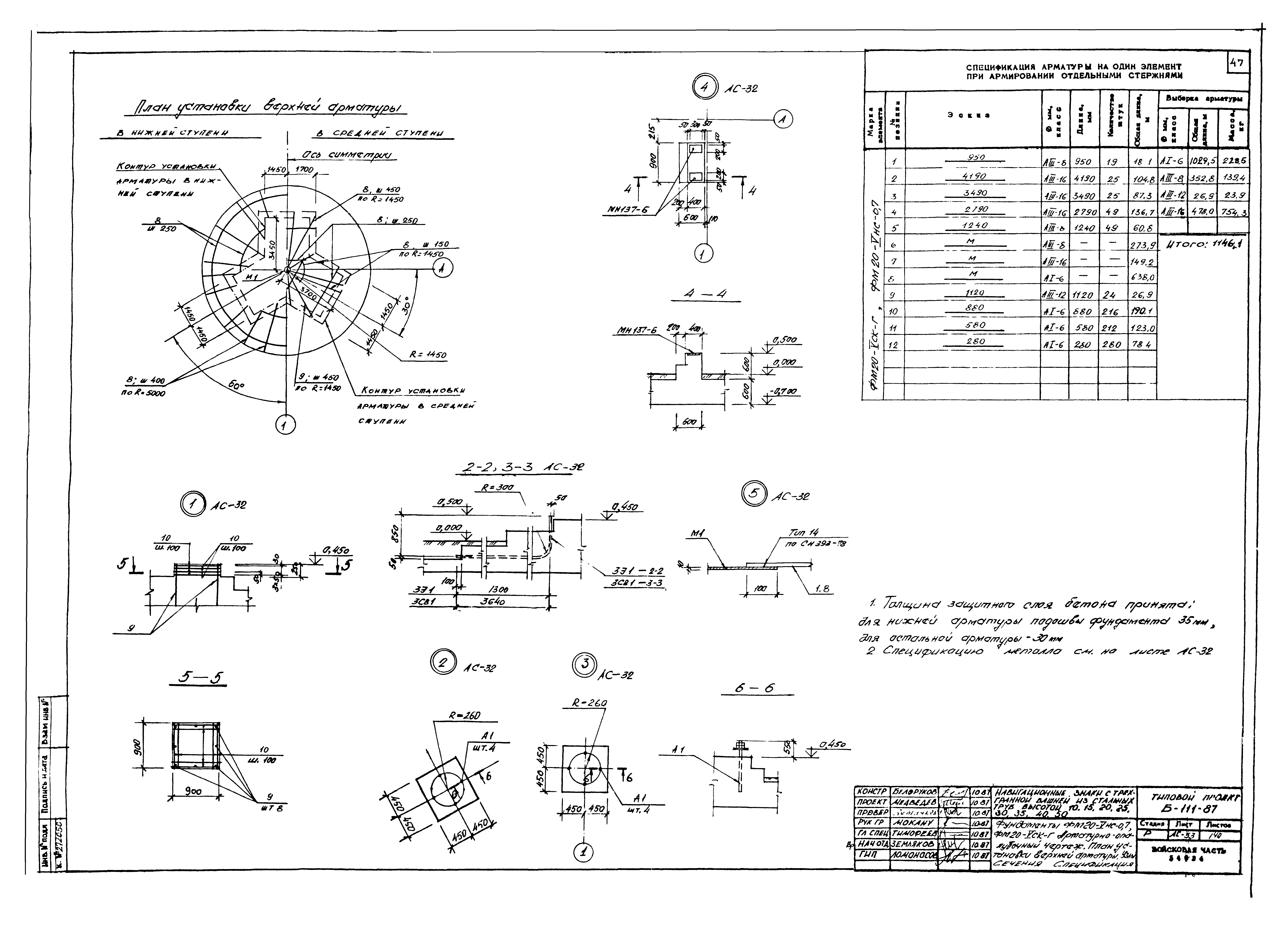 Типовой проект Б-111-87