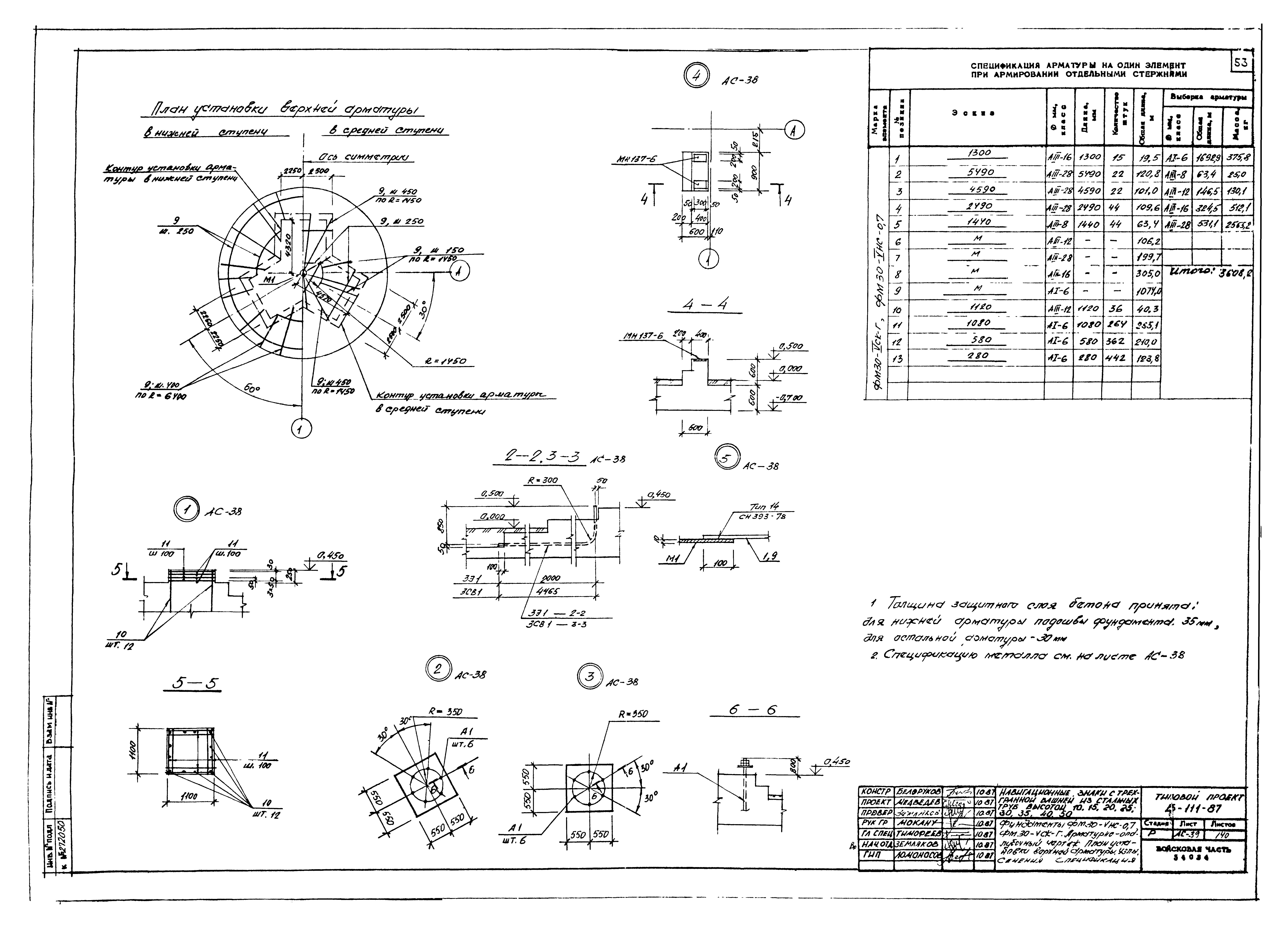 Типовой проект Б-111-87