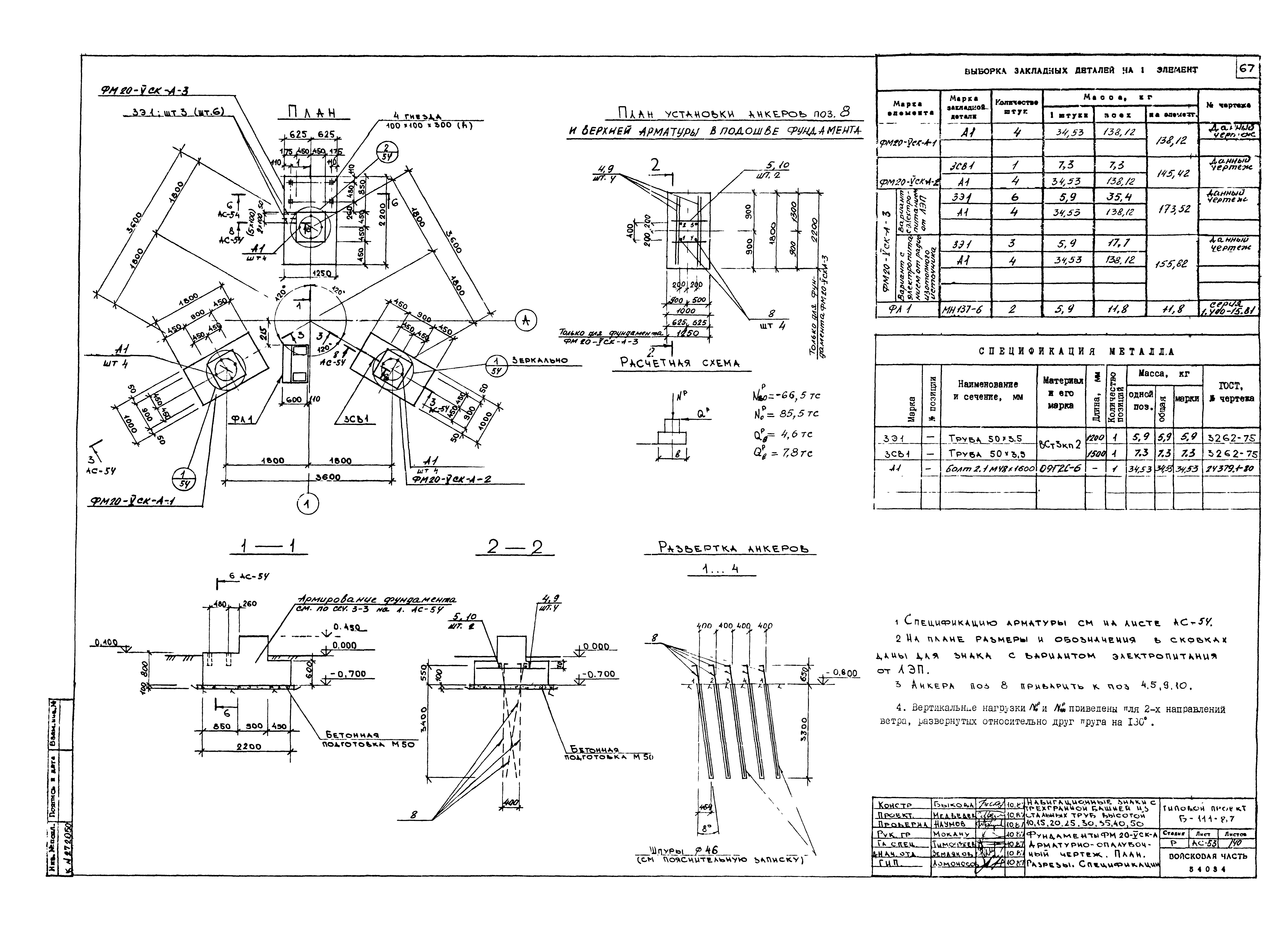 Типовой проект Б-111-87