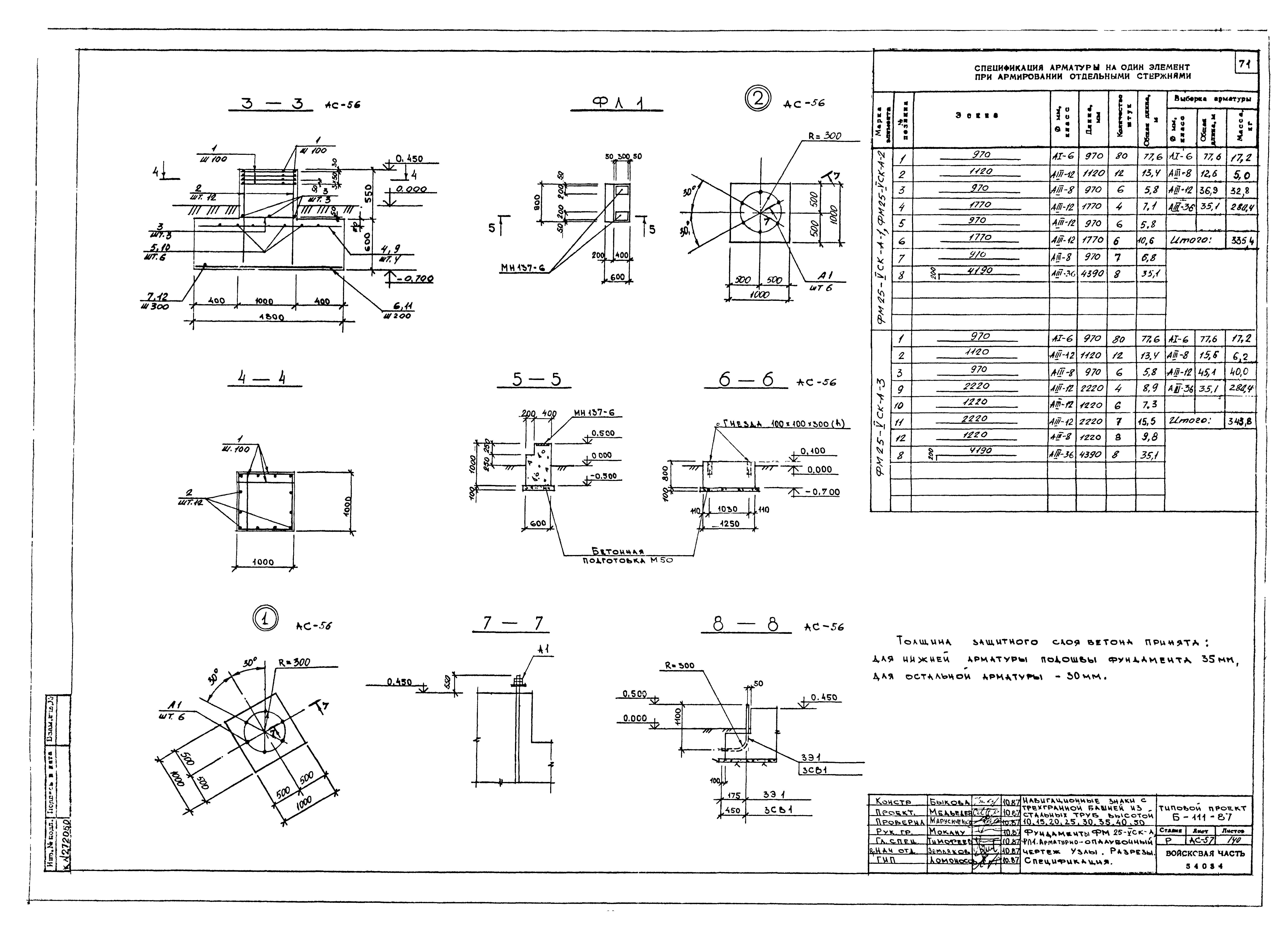 Типовой проект Б-111-87