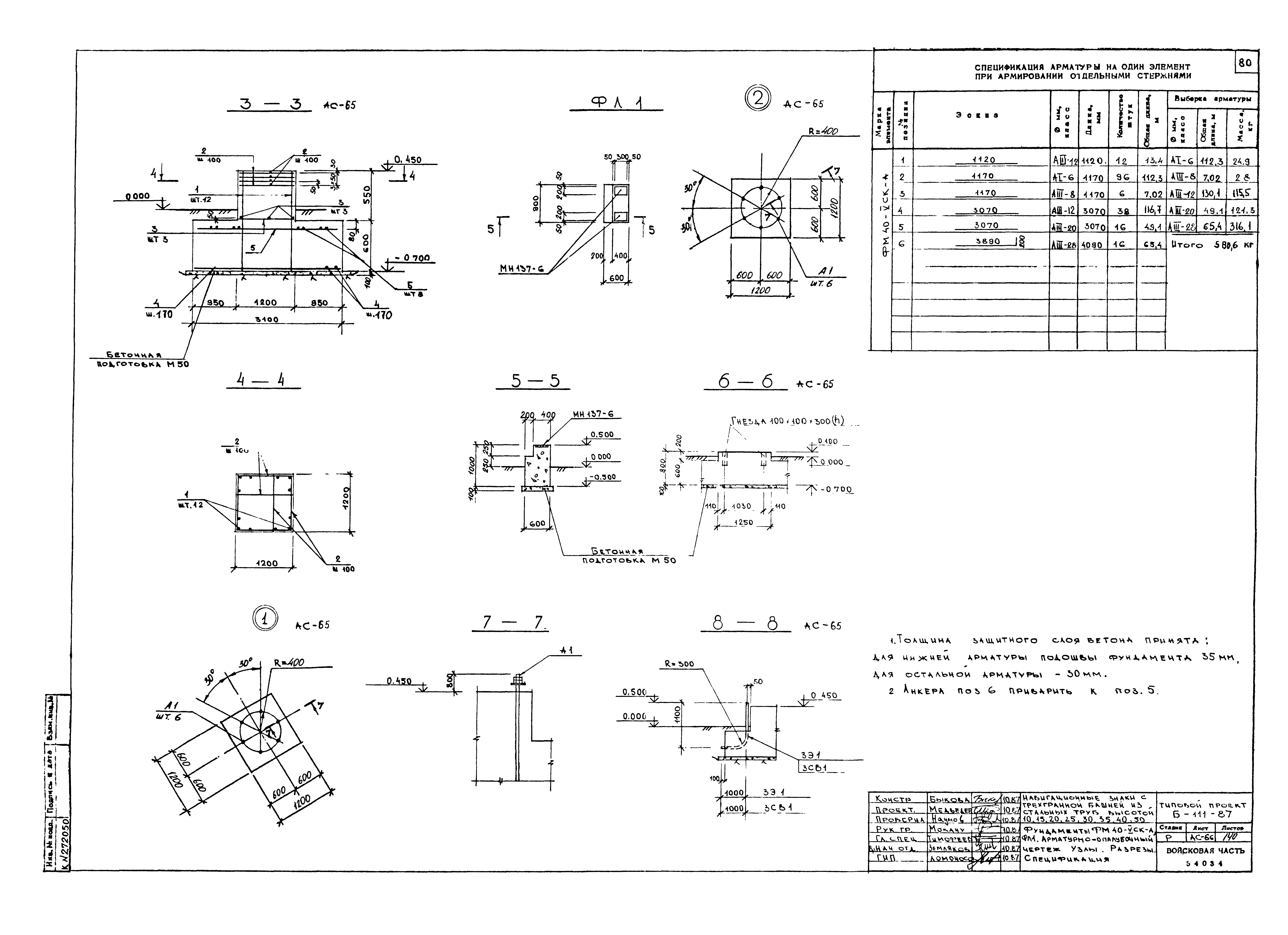 Типовой проект Б-111-87