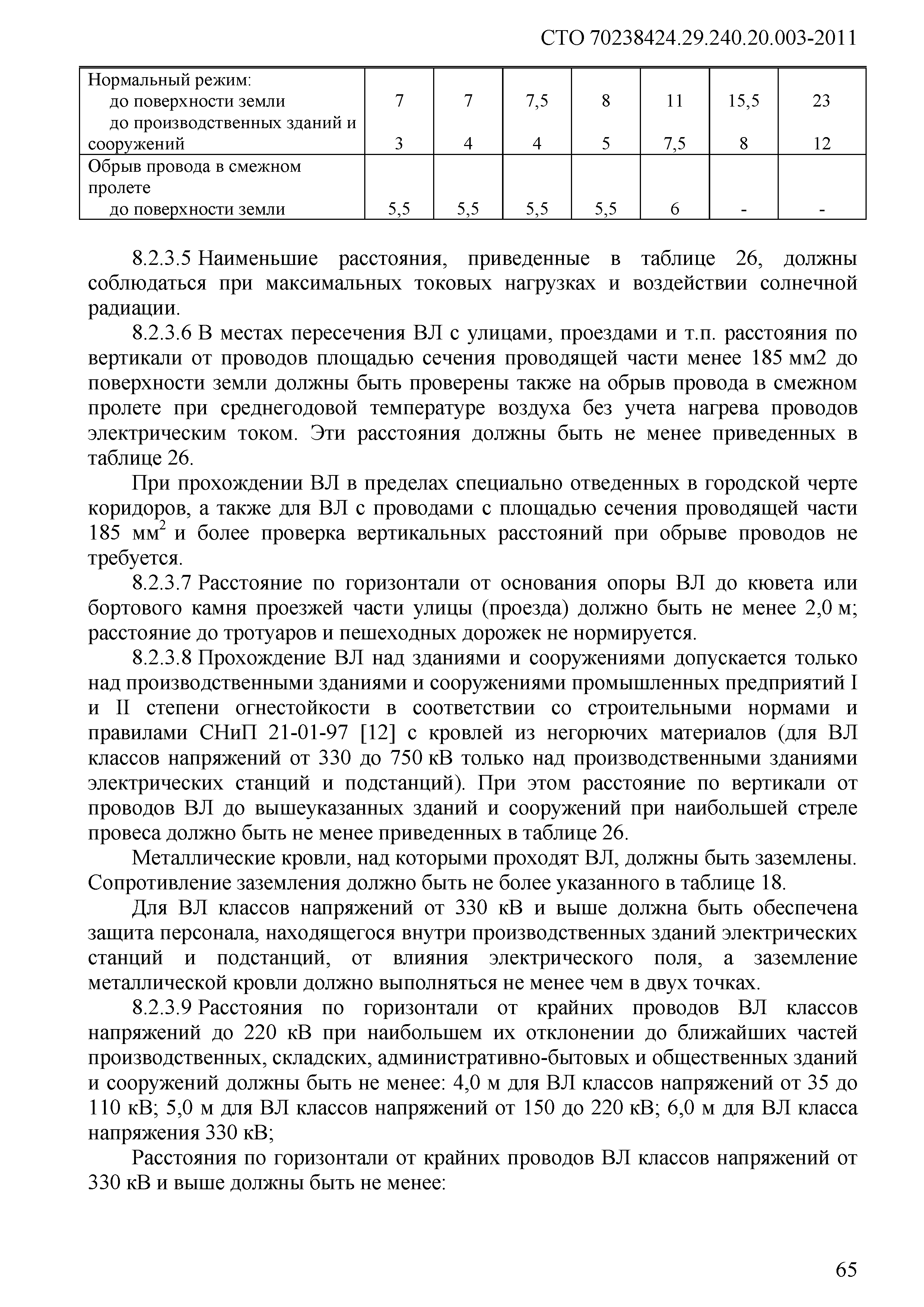 СТО 70238424.29.240.20.003-2011