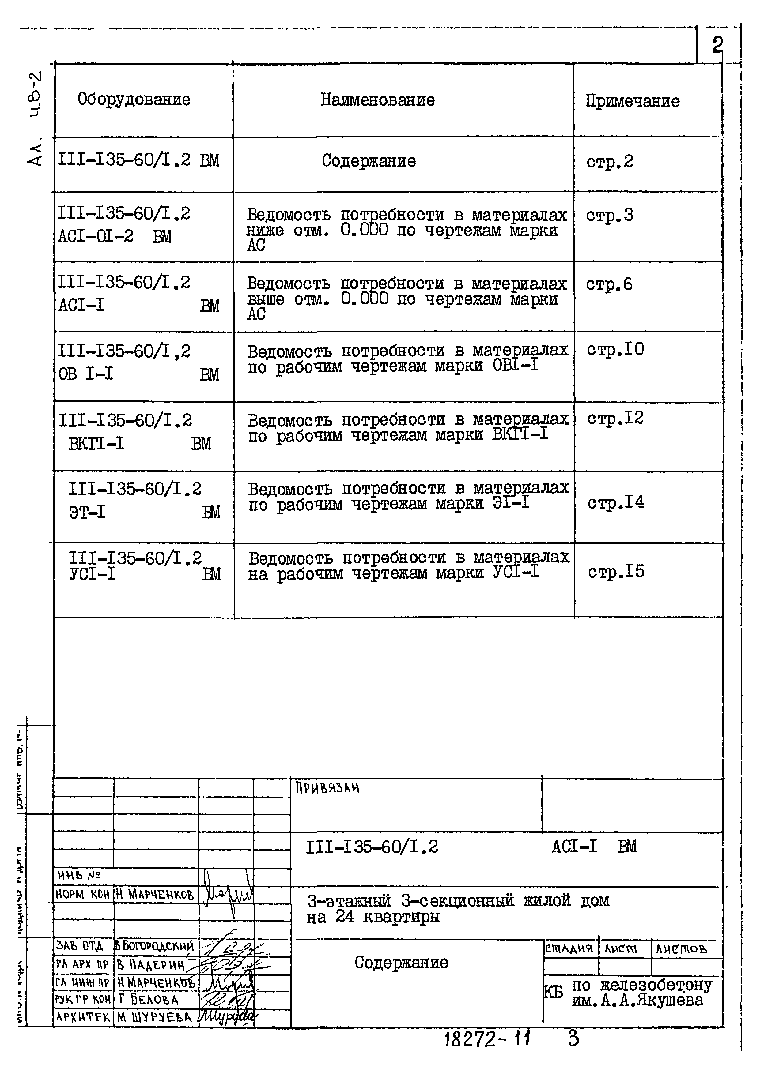 Типовой проект 111-135-60/1.2