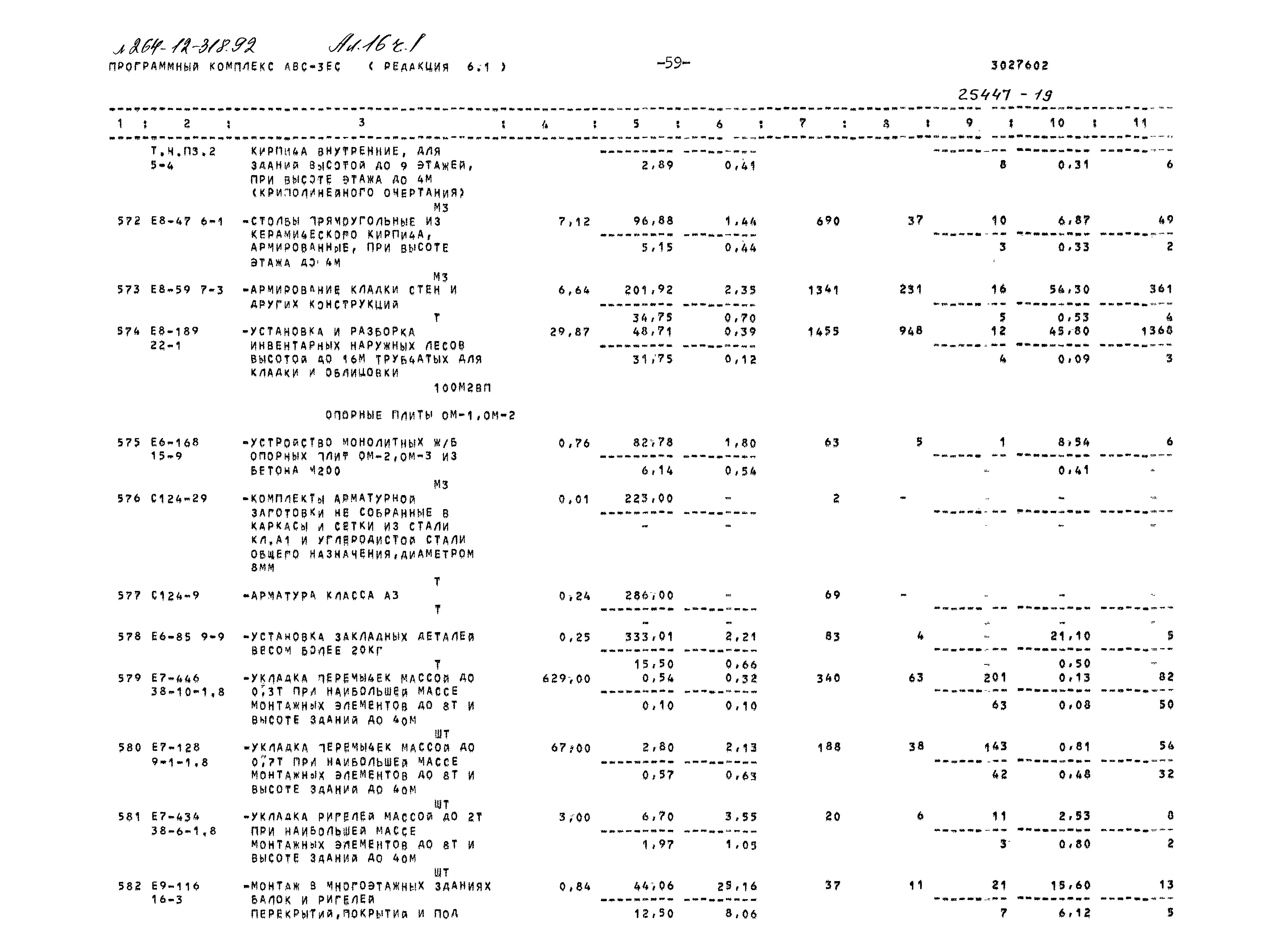 Типовой проект 264-12-318.92