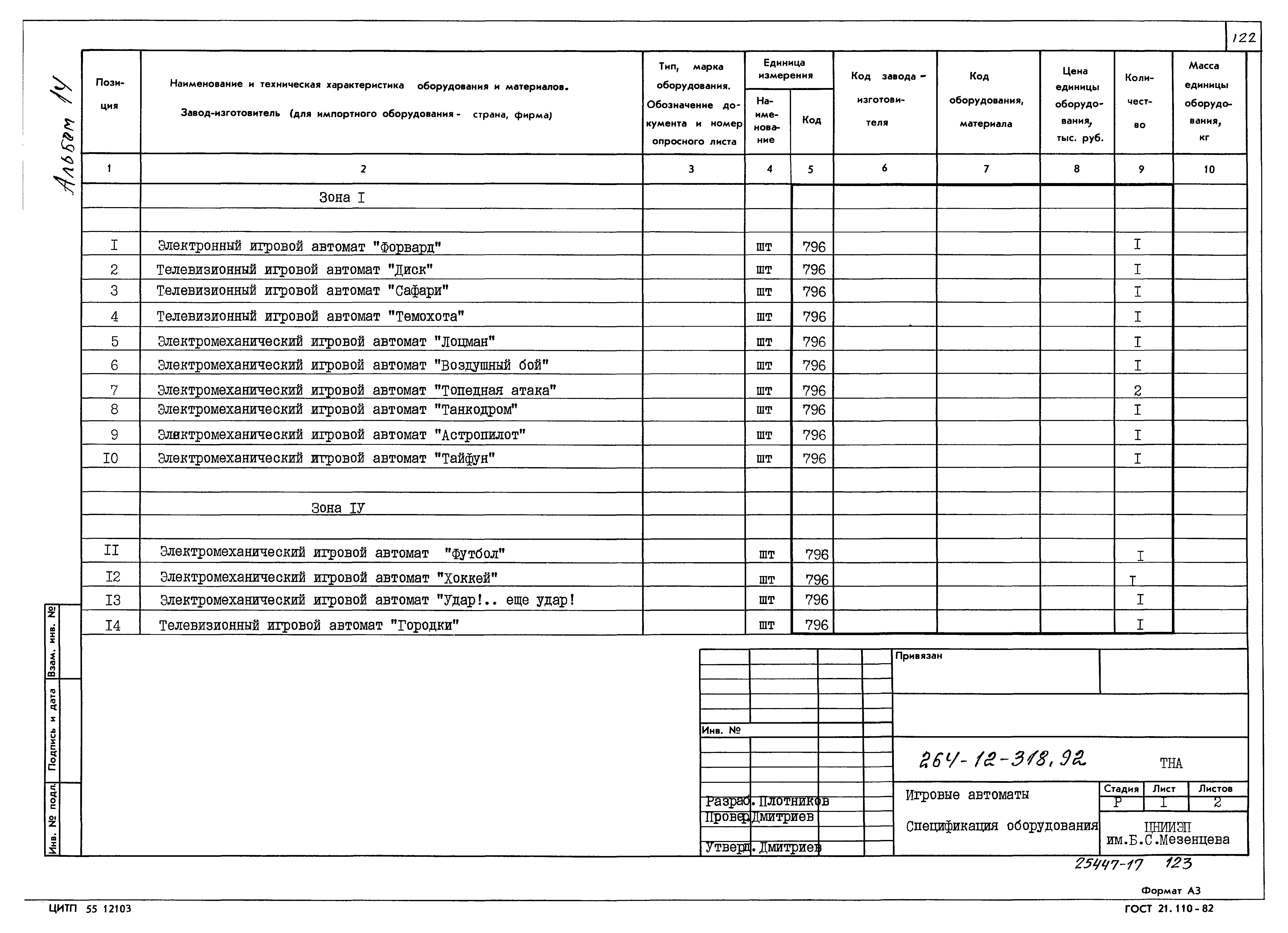 Типовой проект 264-12-318.92