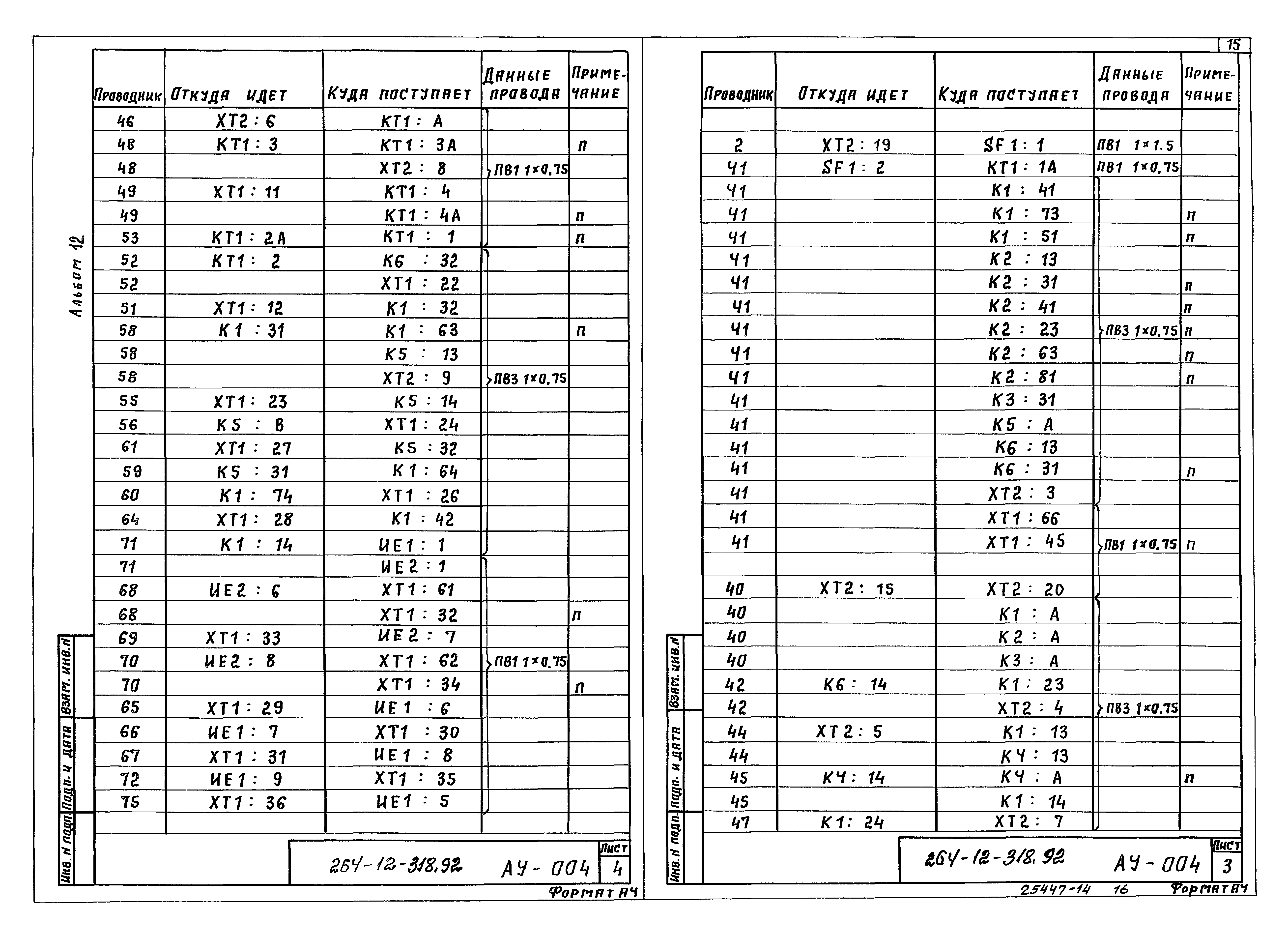 Типовой проект 264-12-318.92