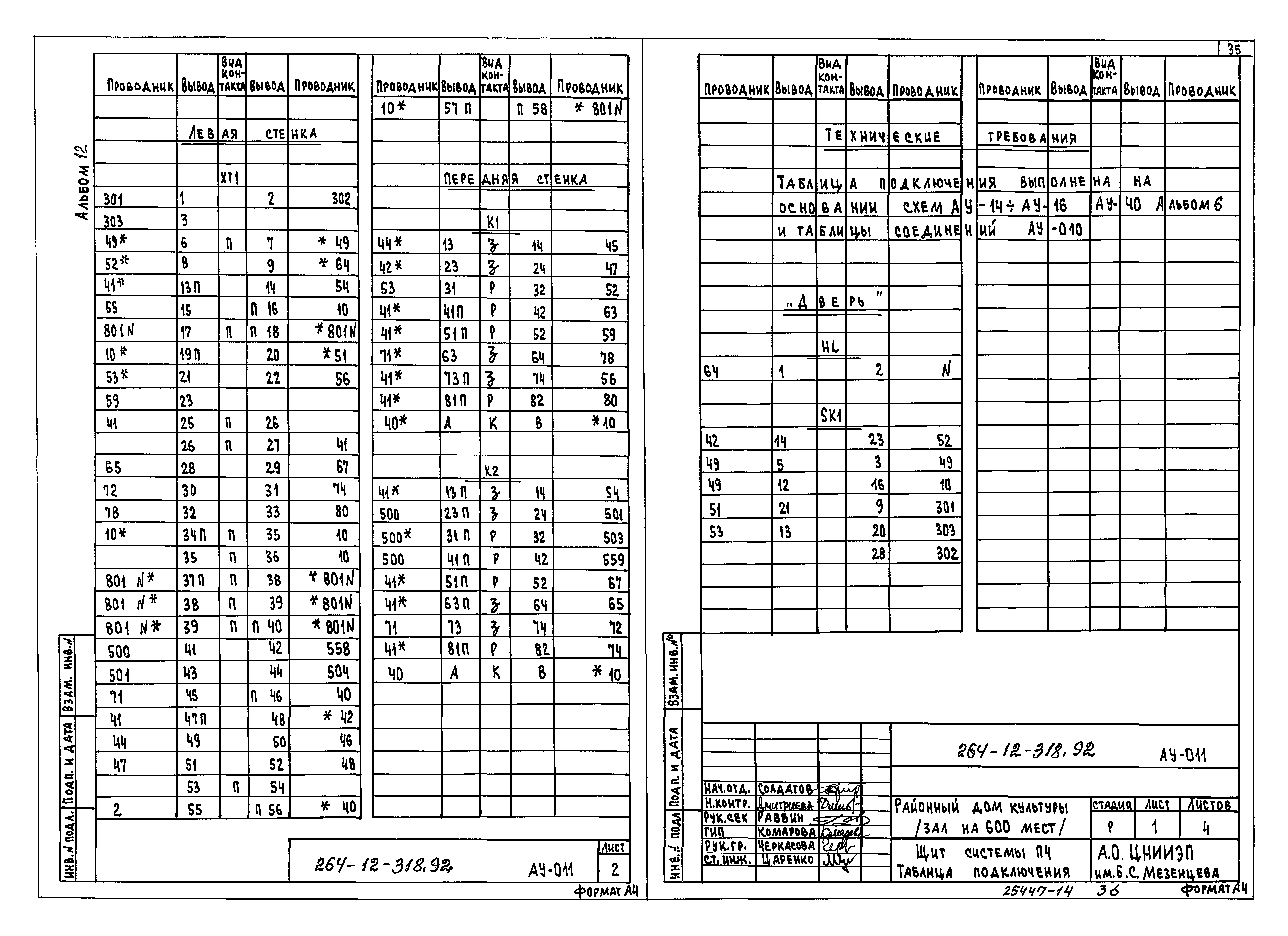 Типовой проект 264-12-318.92