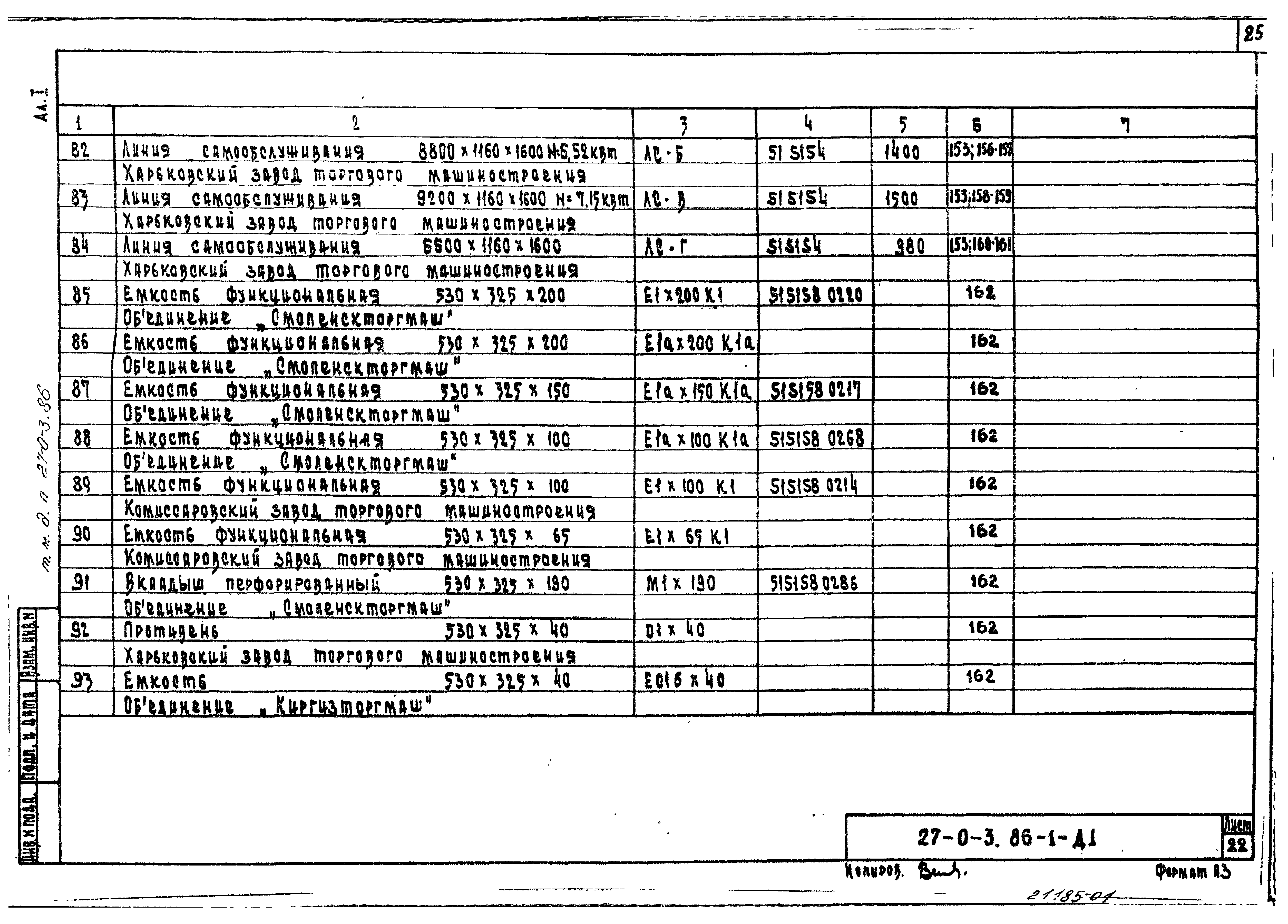 Типовые материалы для проектирования 27-0-3.86