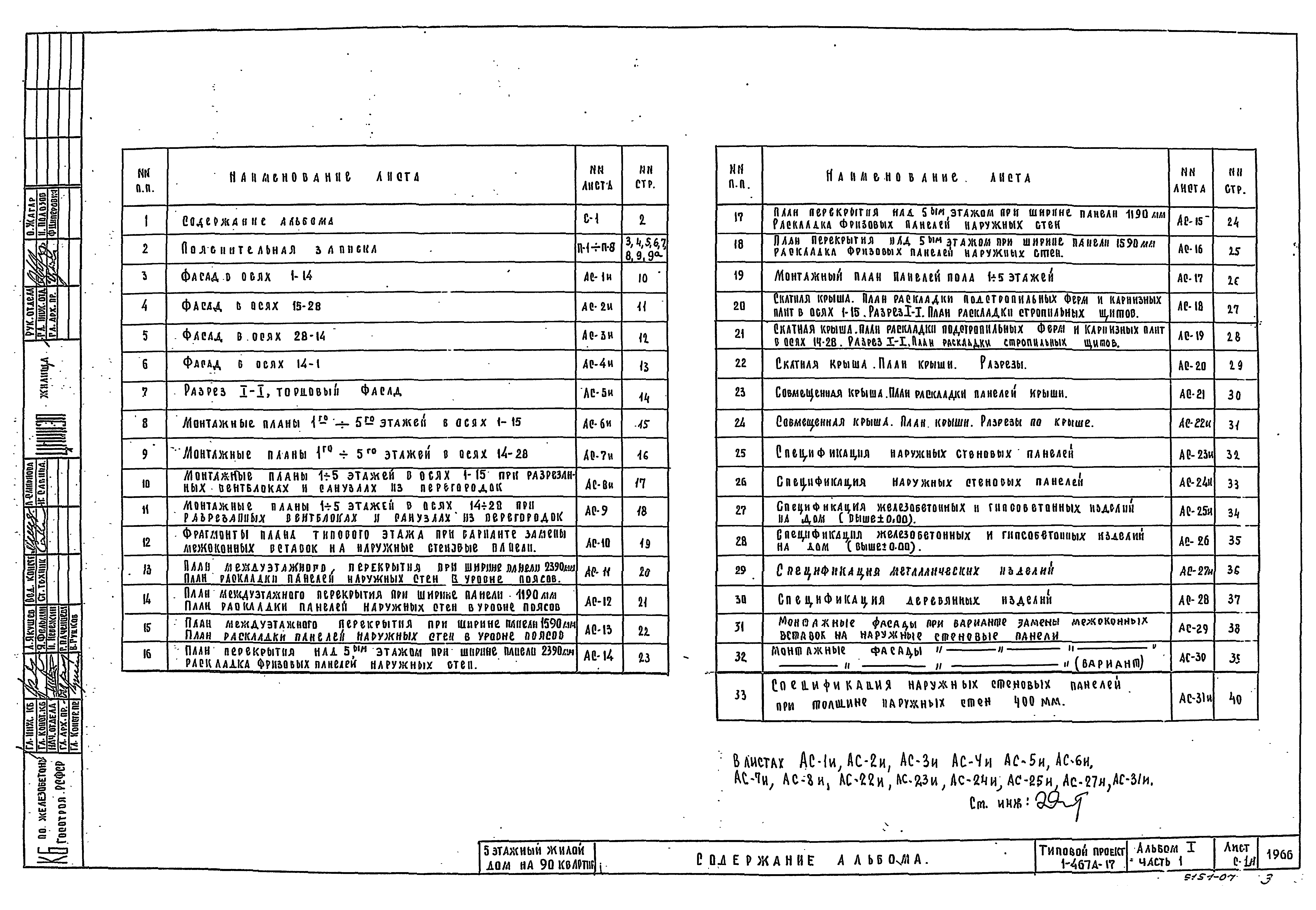 Типовой проект 1-467А-17