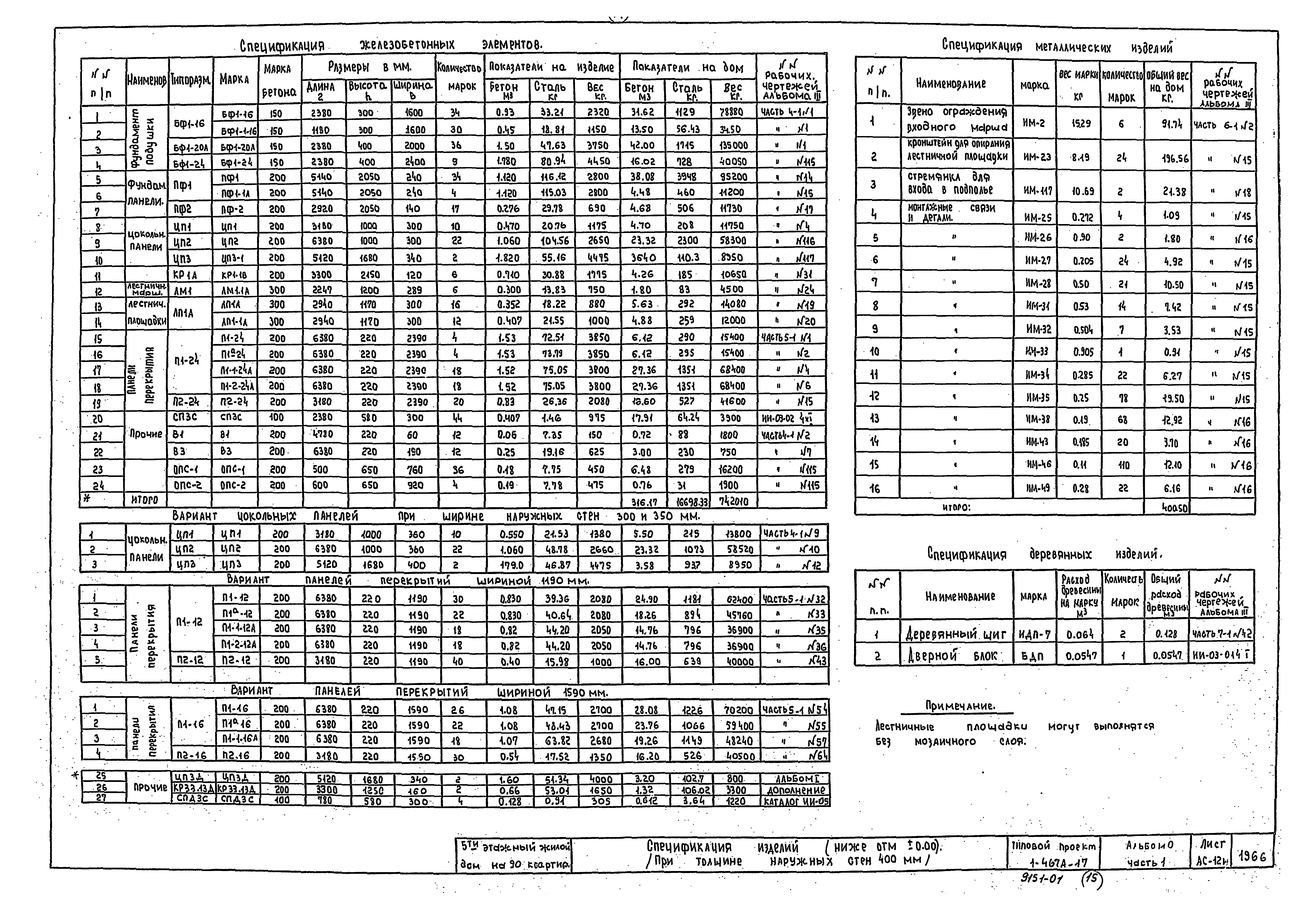 Типовой проект 1-467А-17