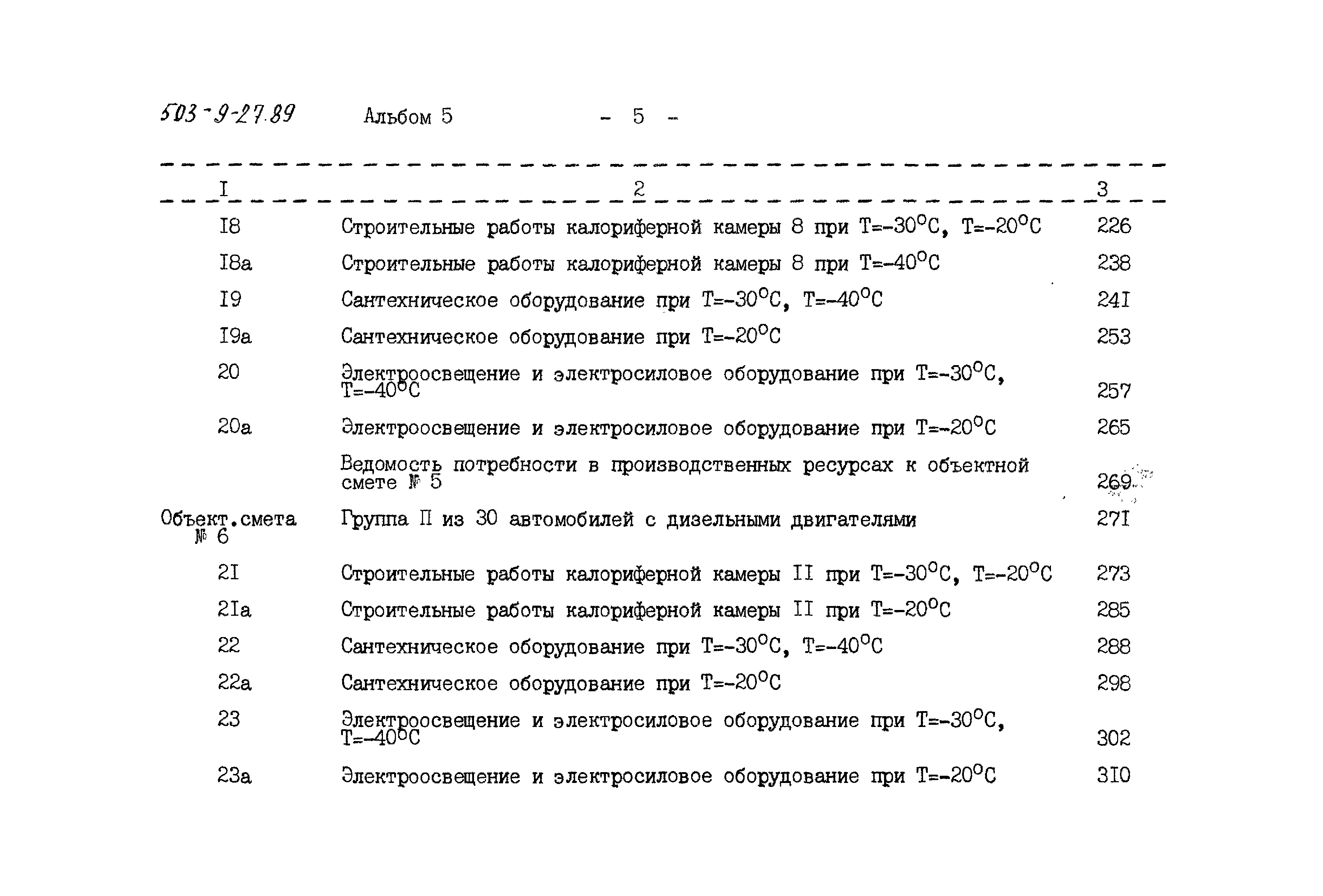 Типовой проект 503-9-27.89