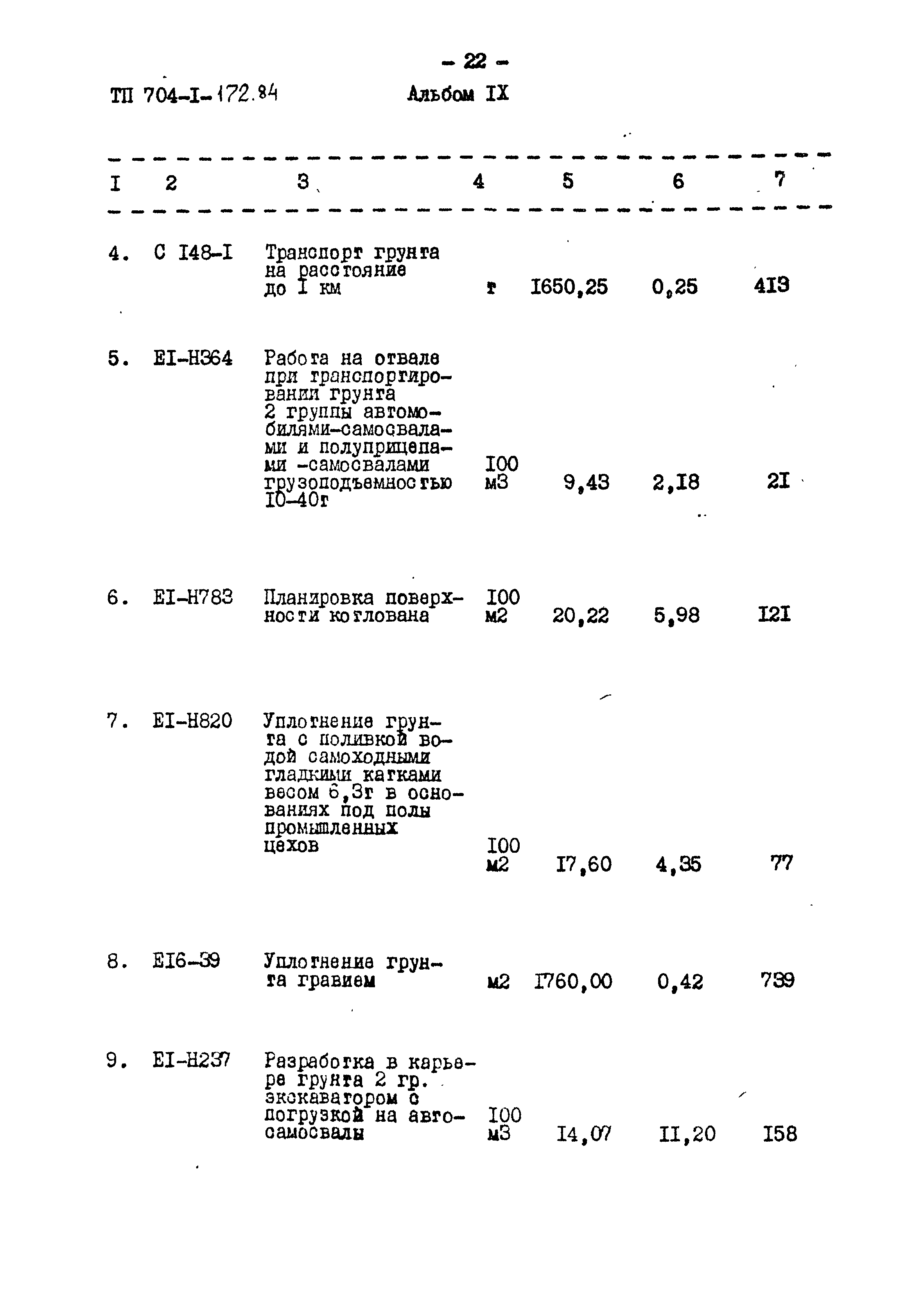 Типовой проект 704-1-172.84