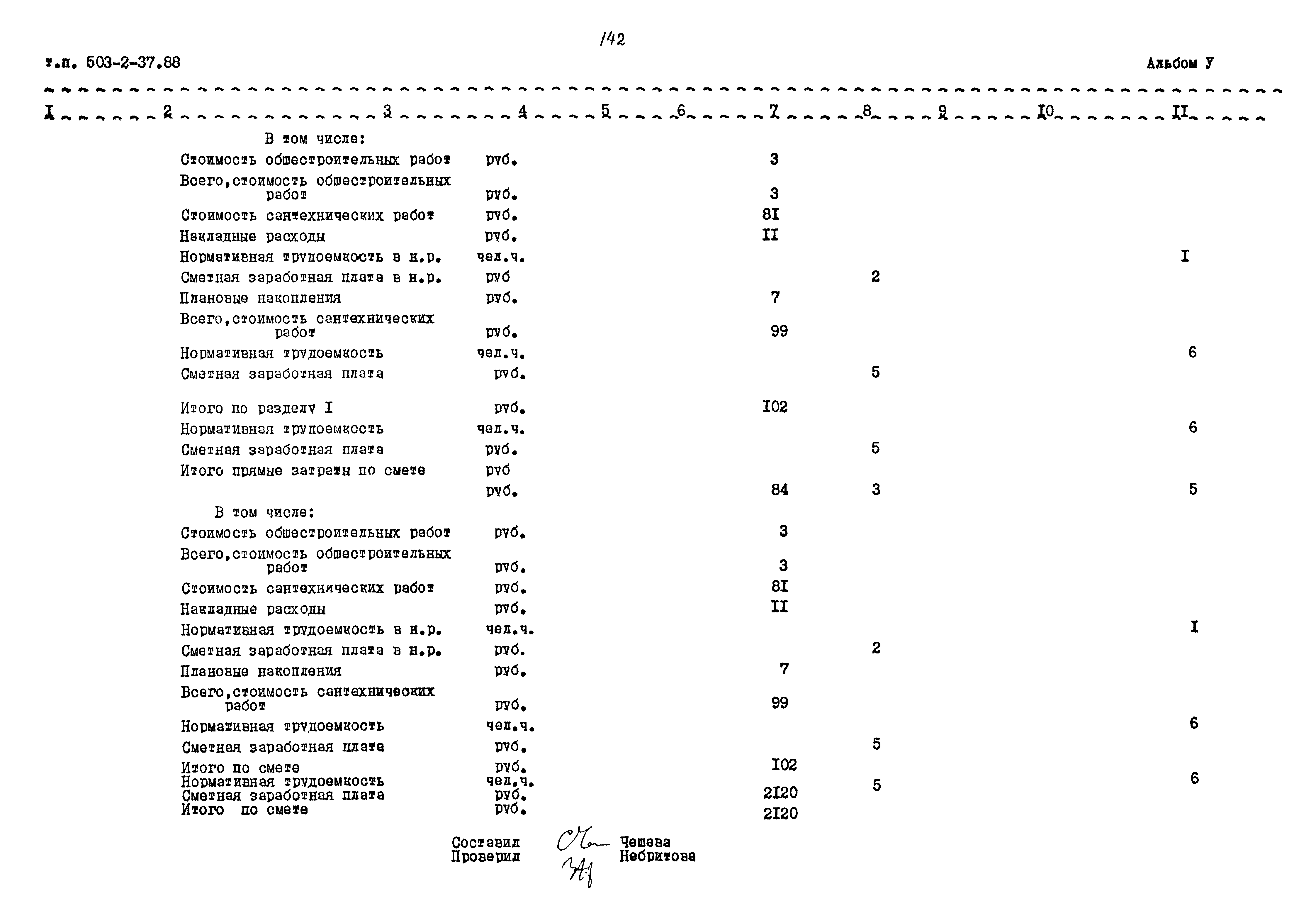 Типовой проект 503-2-37.88