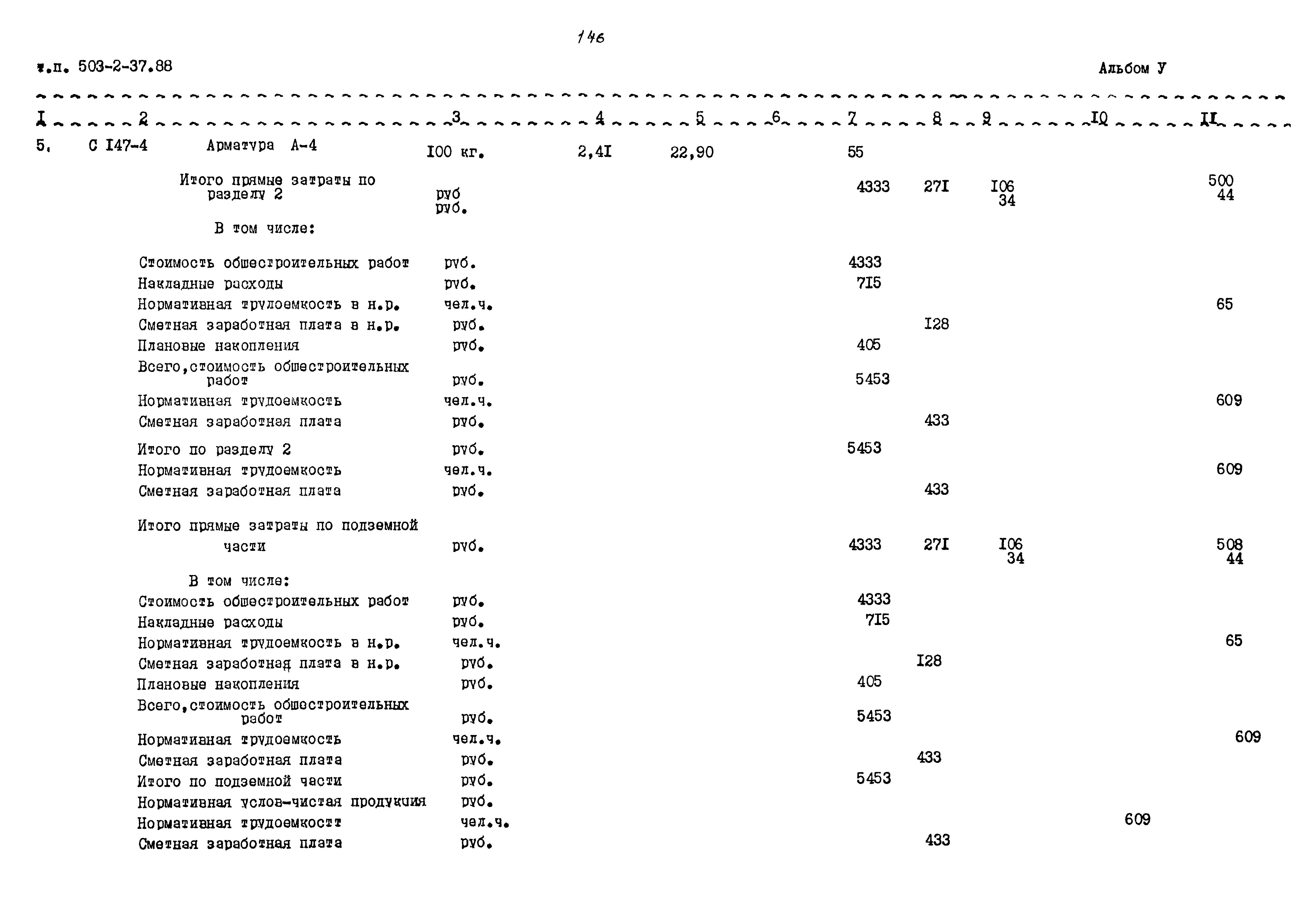 Типовой проект 503-2-37.88