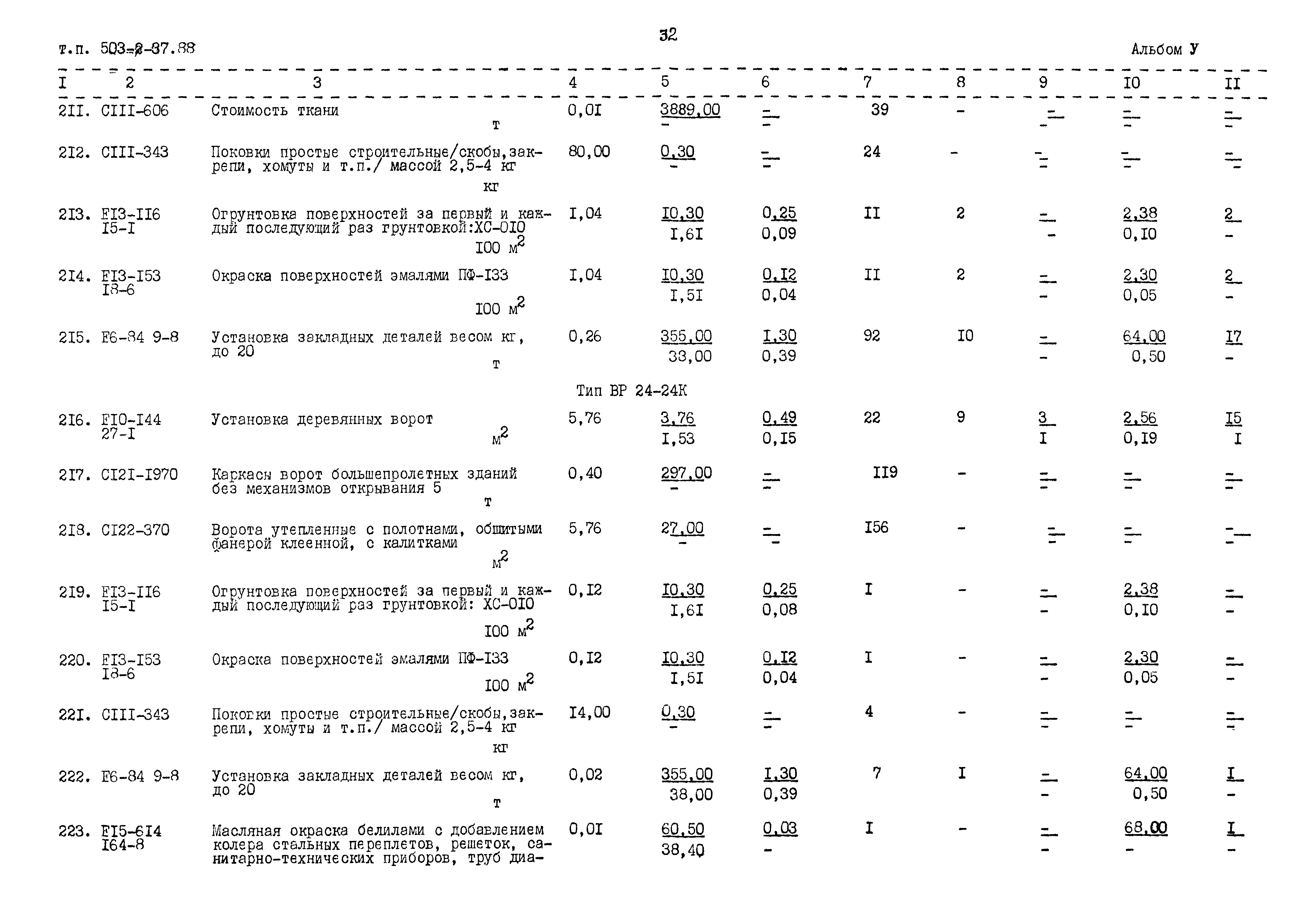 Типовой проект 503-2-37.88