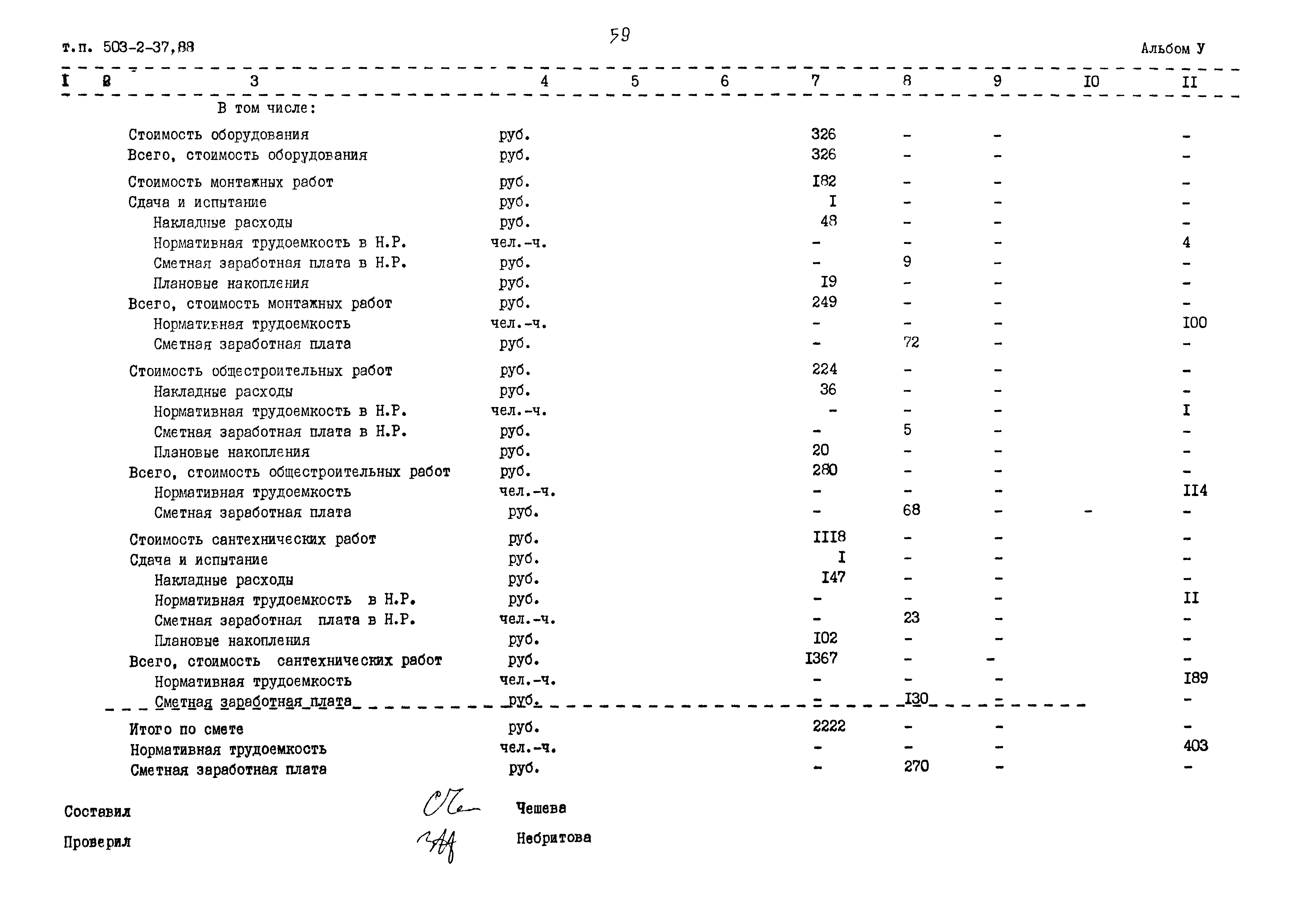 Типовой проект 503-2-37.88