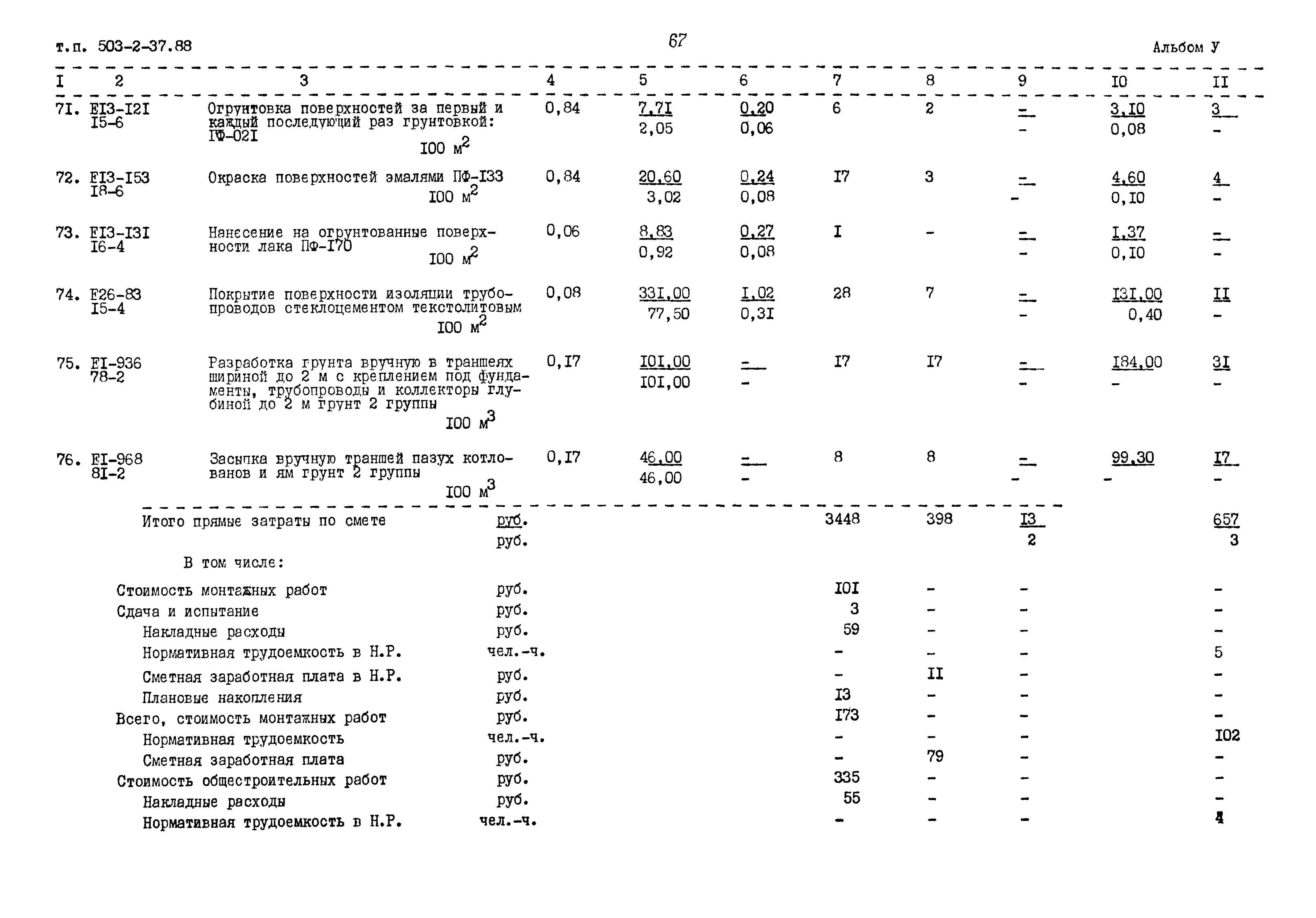 Типовой проект 503-2-37.88