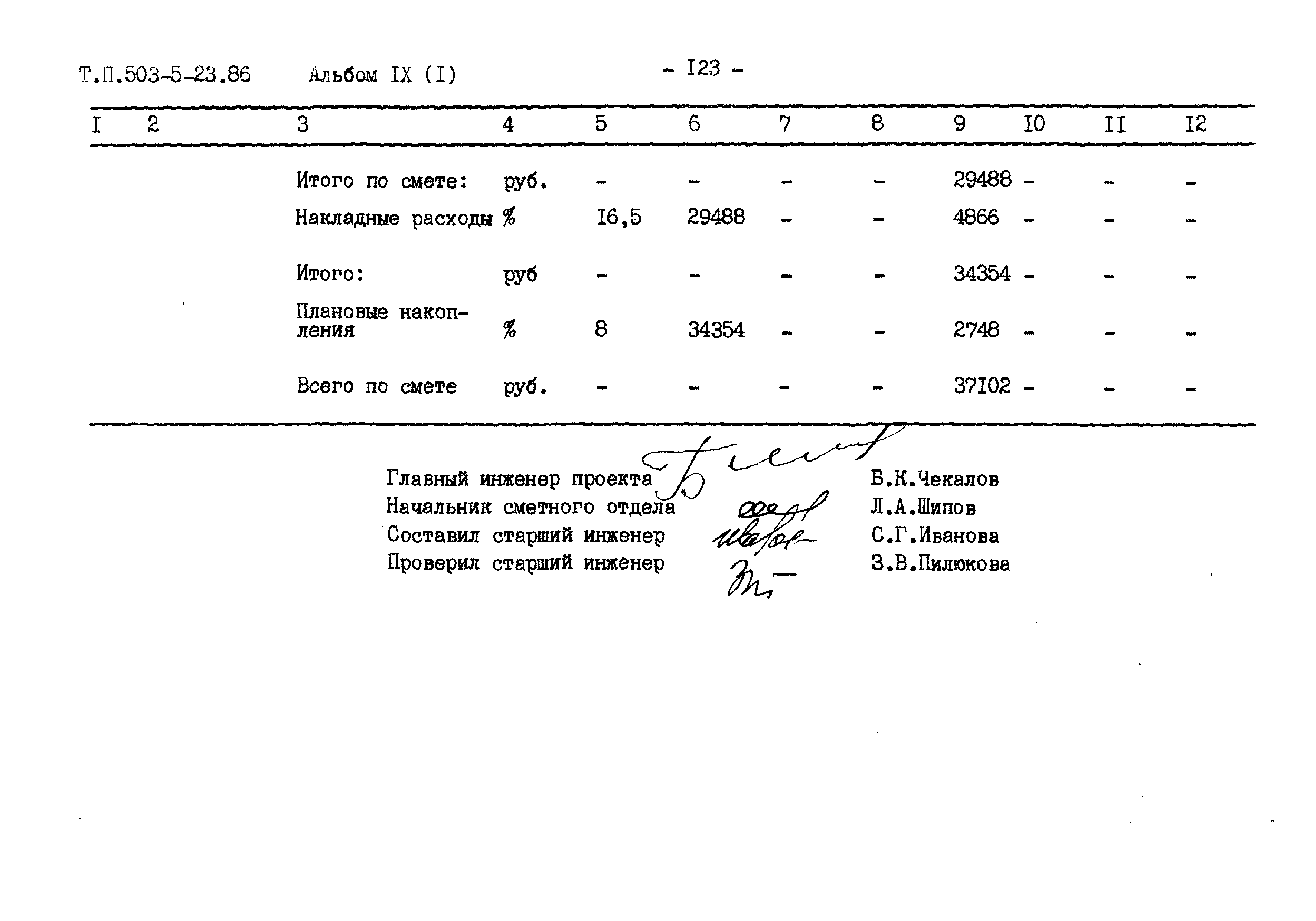 Типовой проект 503-5-23.86