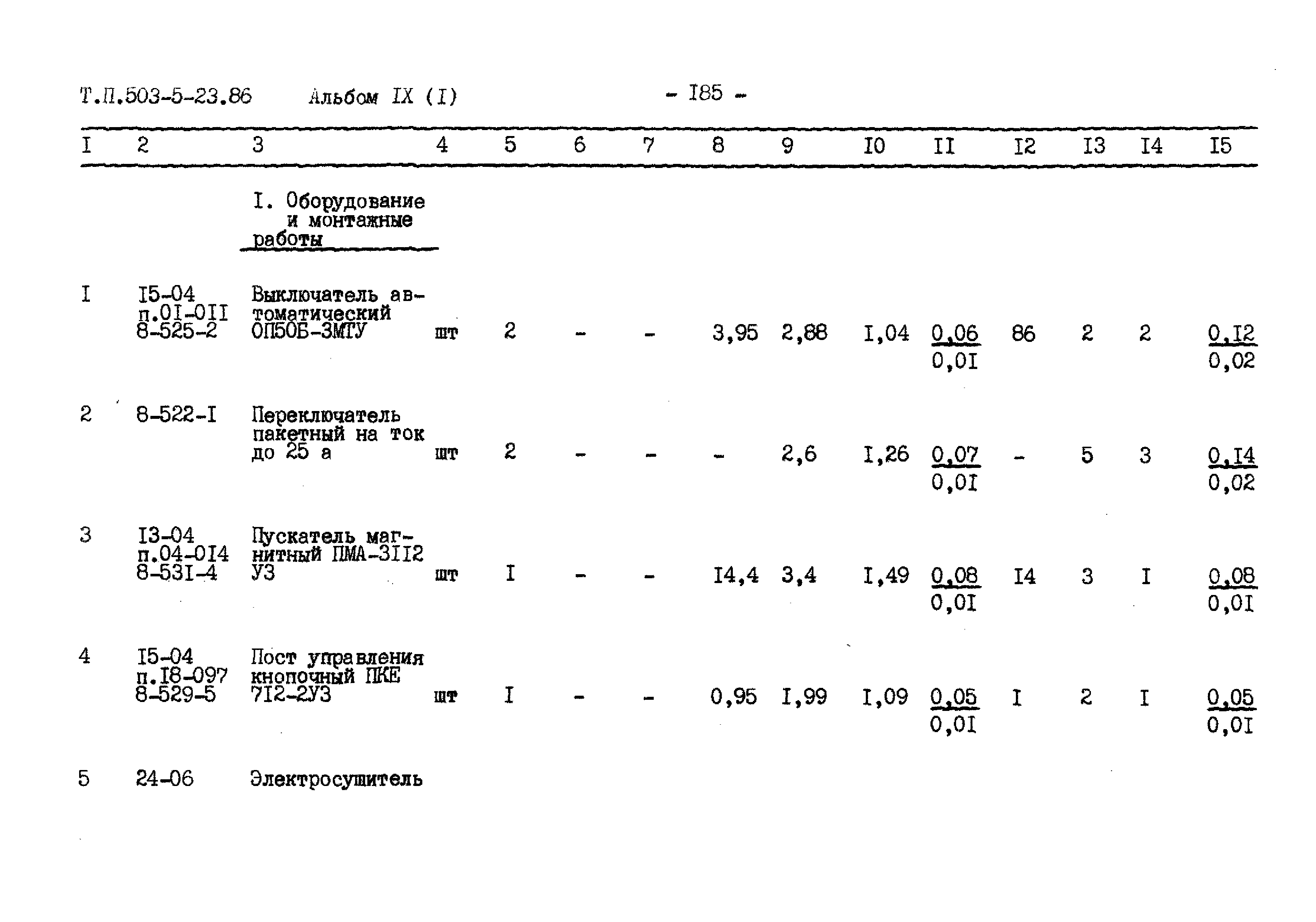 Типовой проект 503-5-23.86