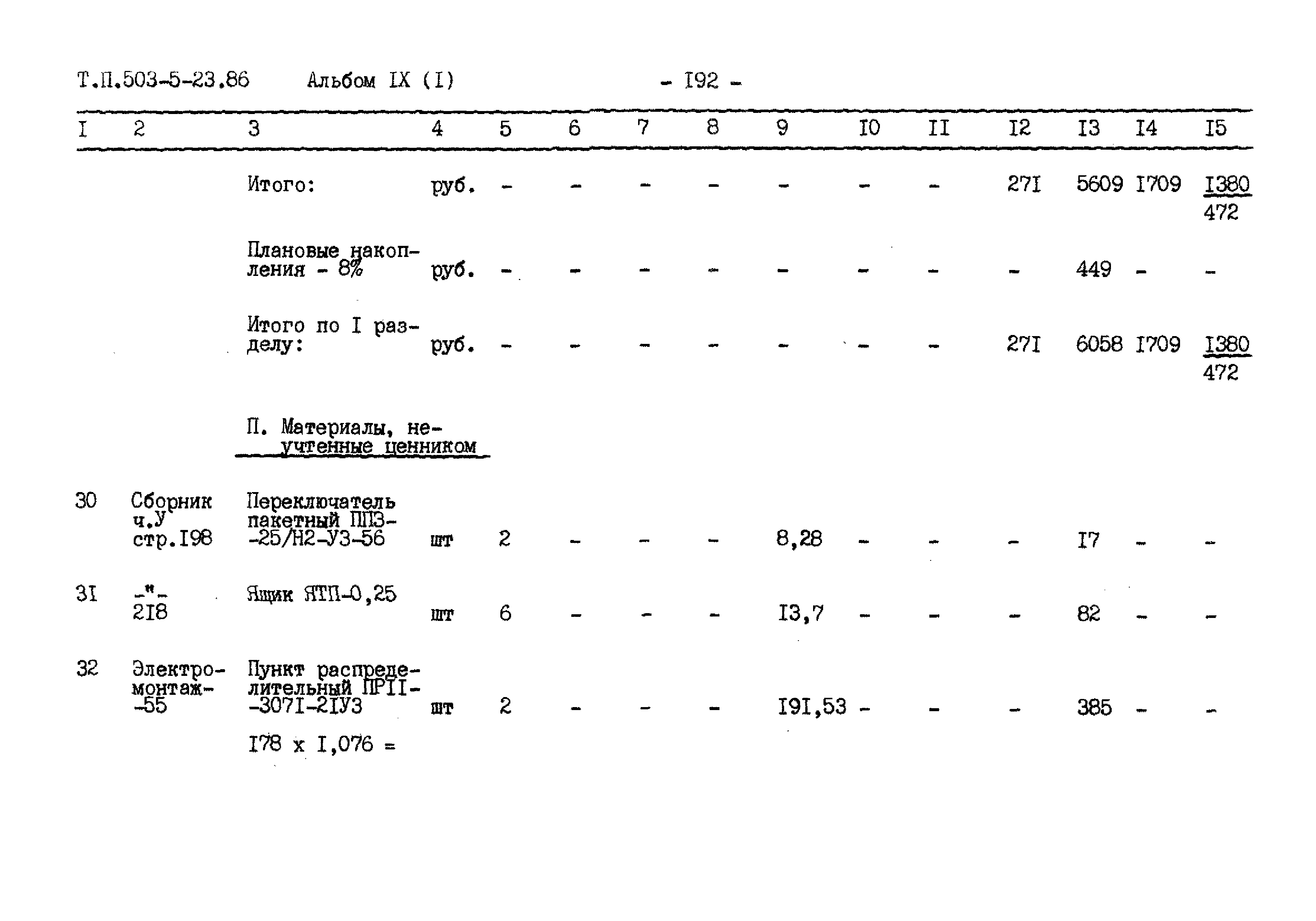 Типовой проект 503-5-23.86