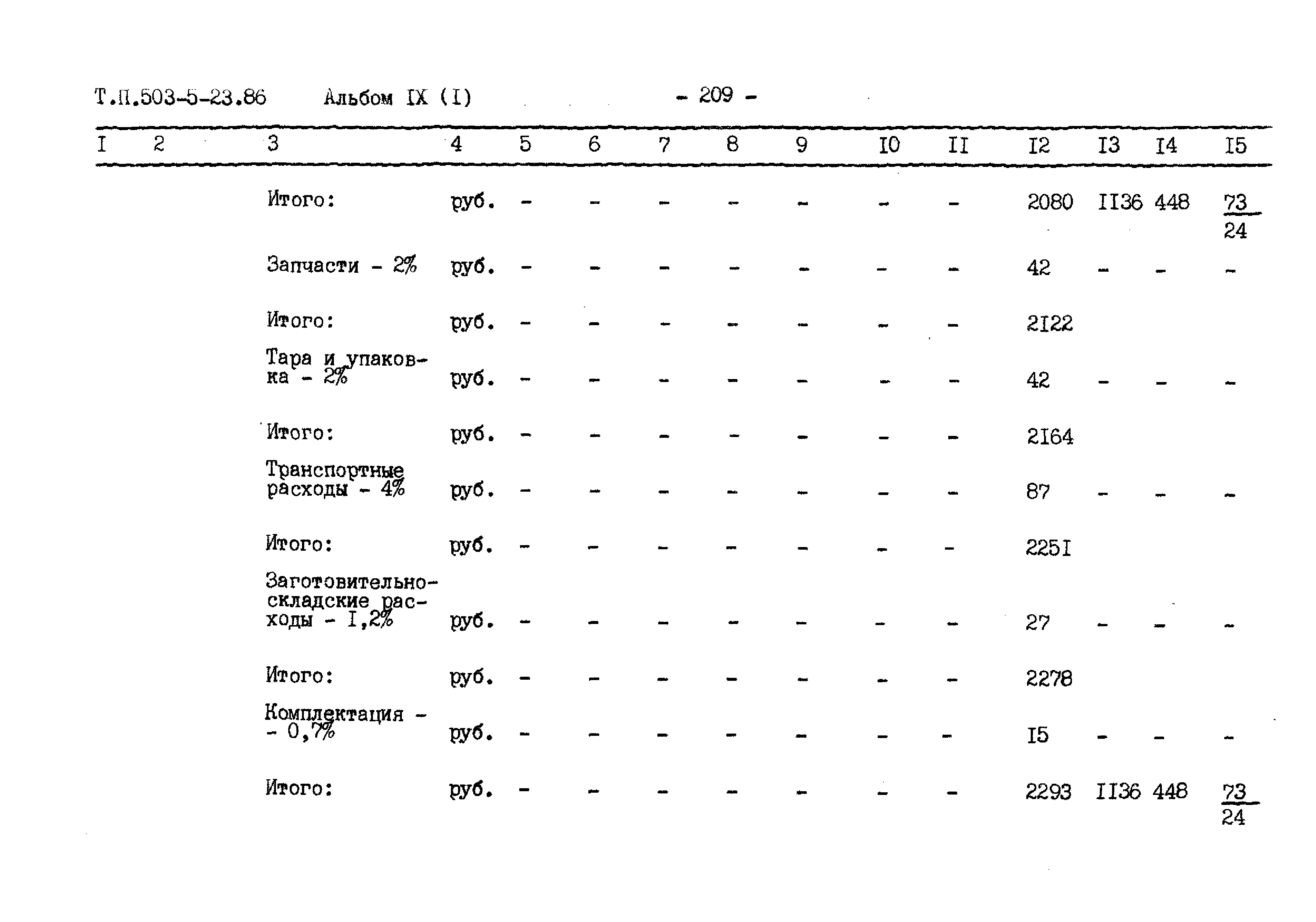 Типовой проект 503-5-23.86