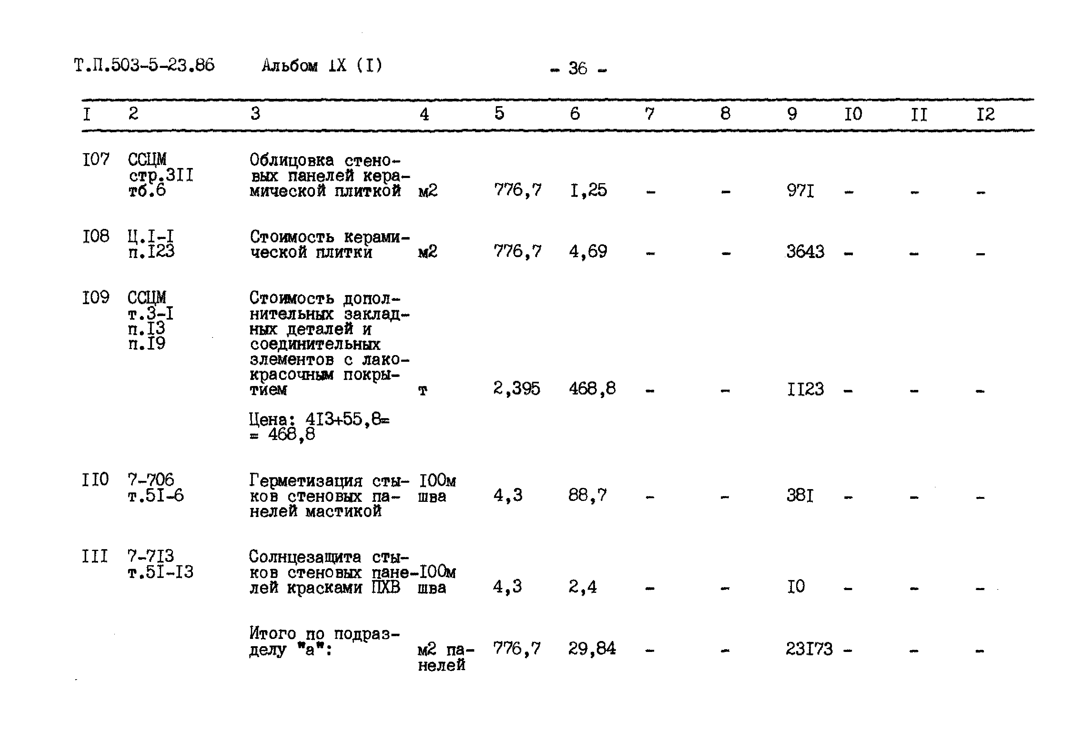 Типовой проект 503-5-23.86