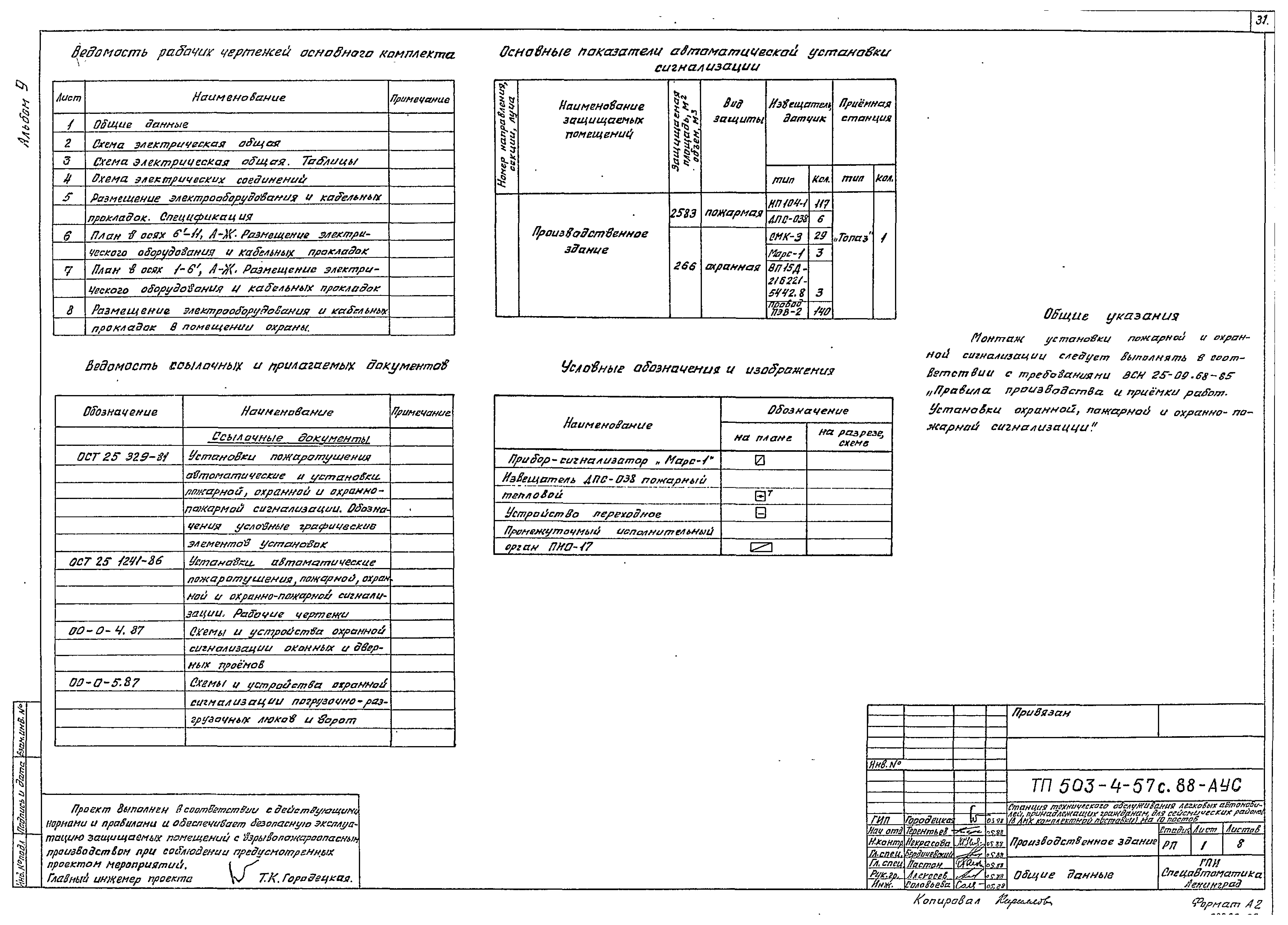 Типовой проект 503-4-57с.88