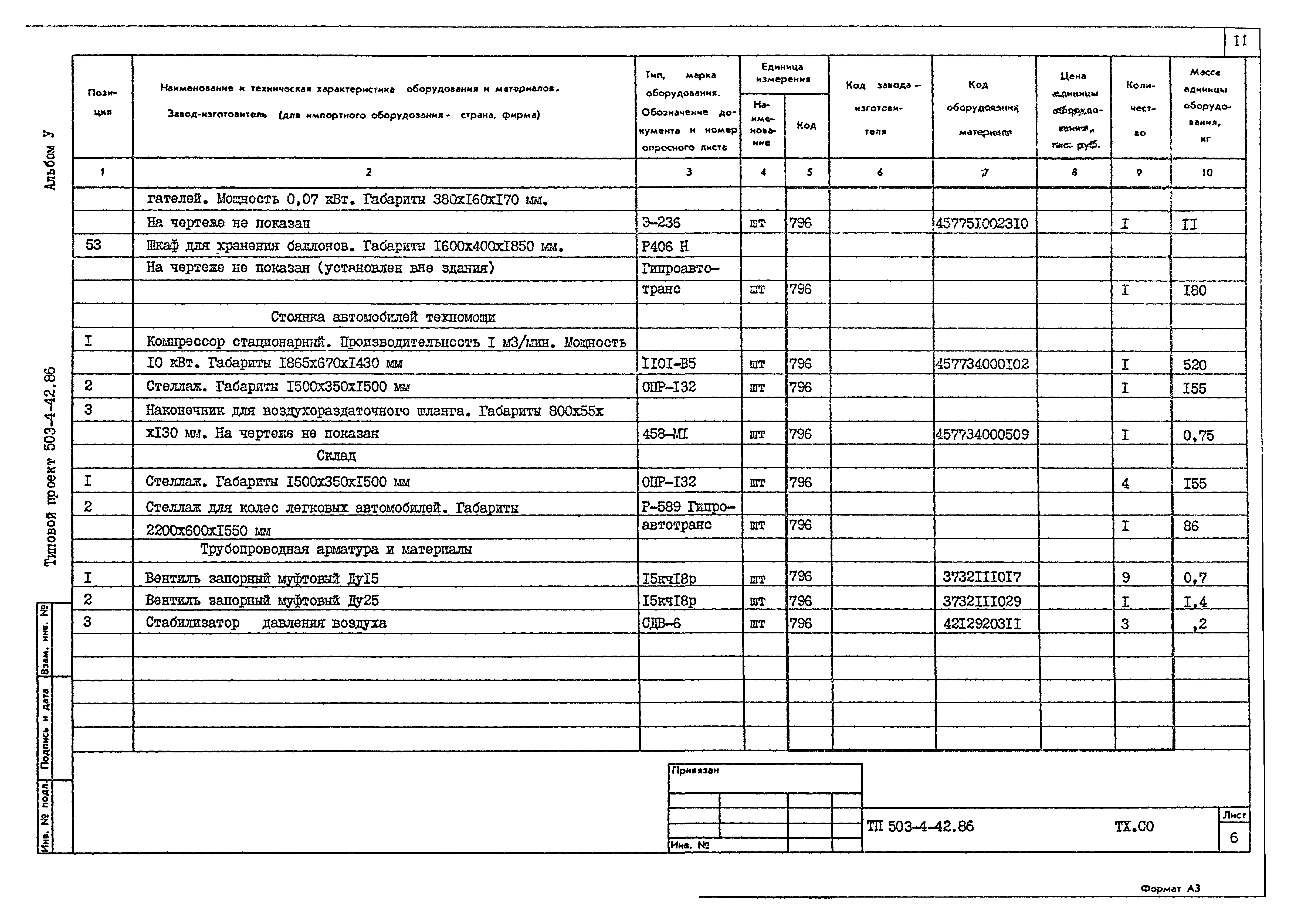 Типовой проект 503-4-42.86