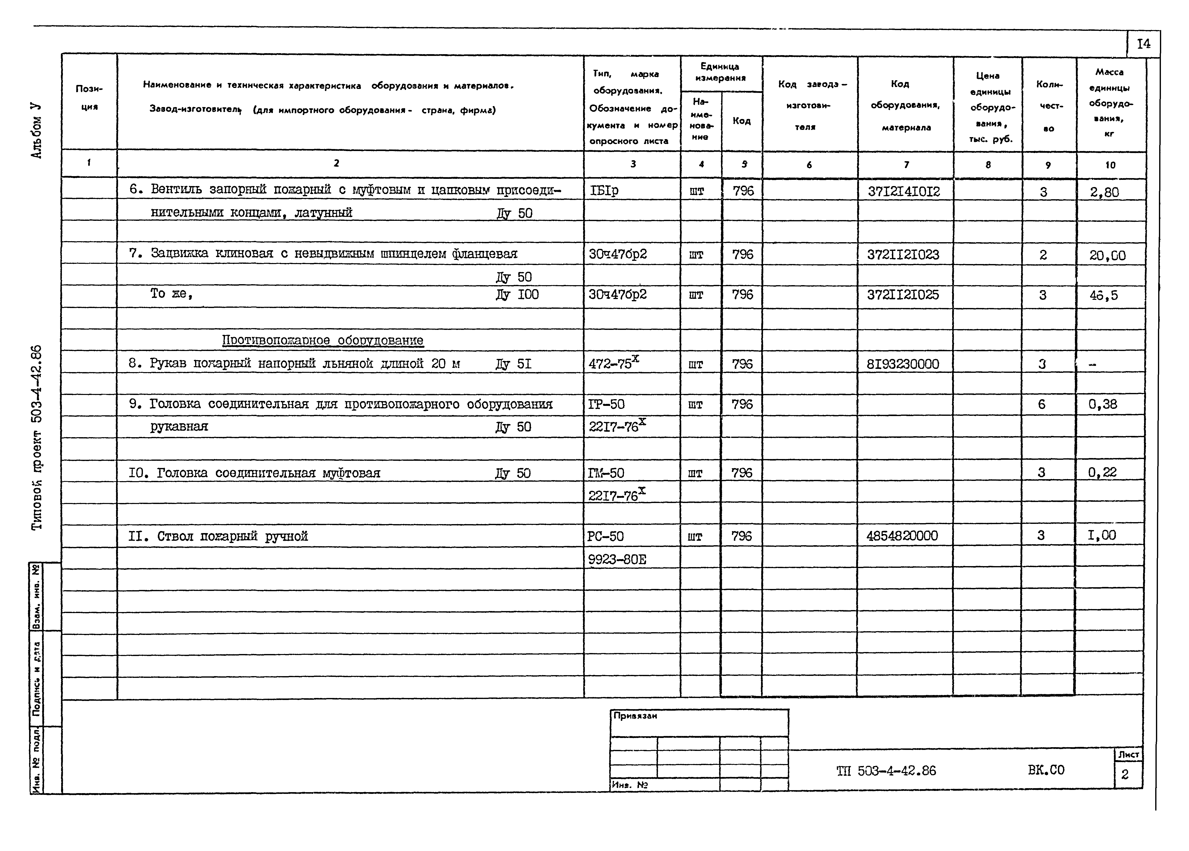 Типовой проект 503-4-42.86