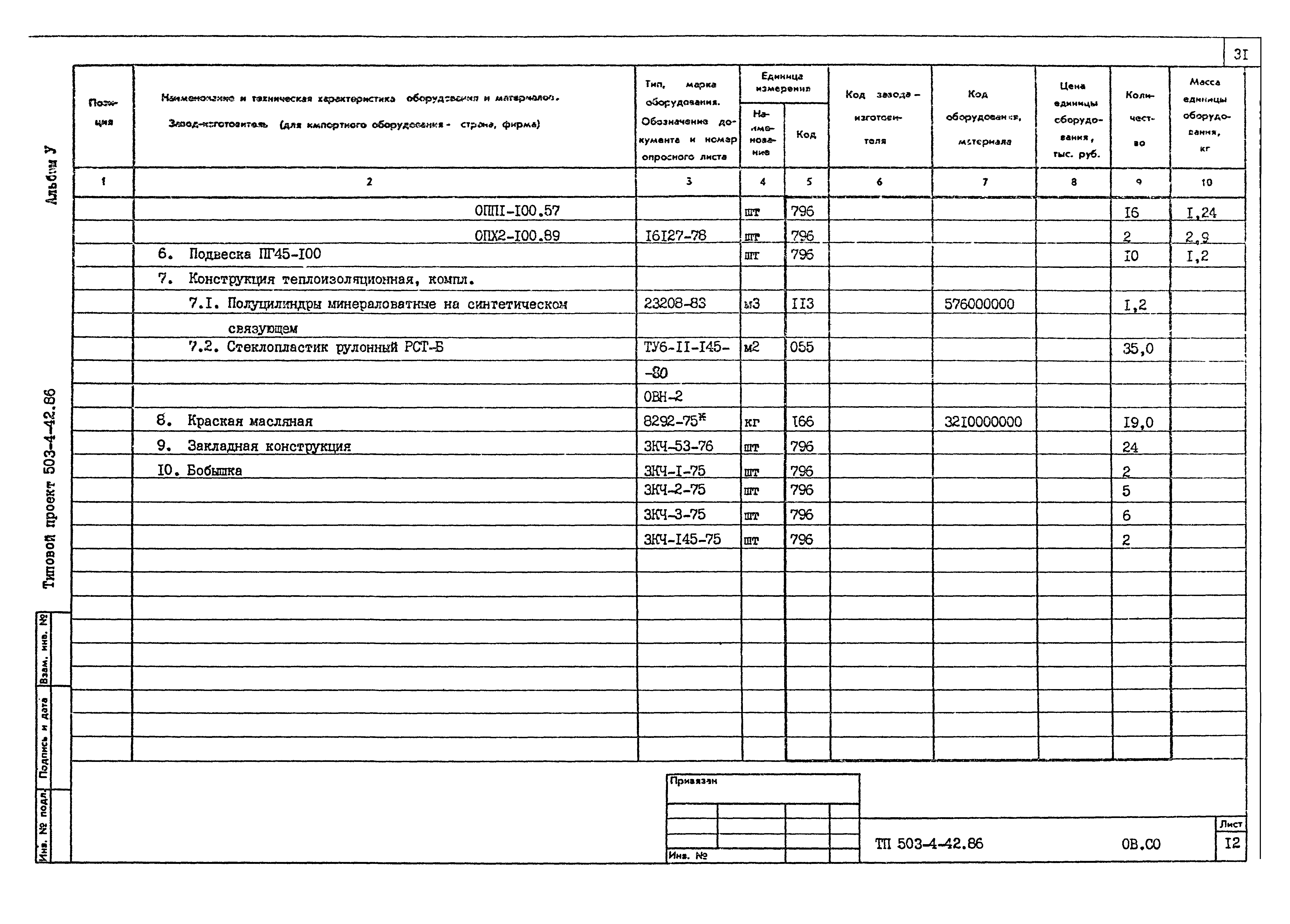 Типовой проект 503-4-42.86