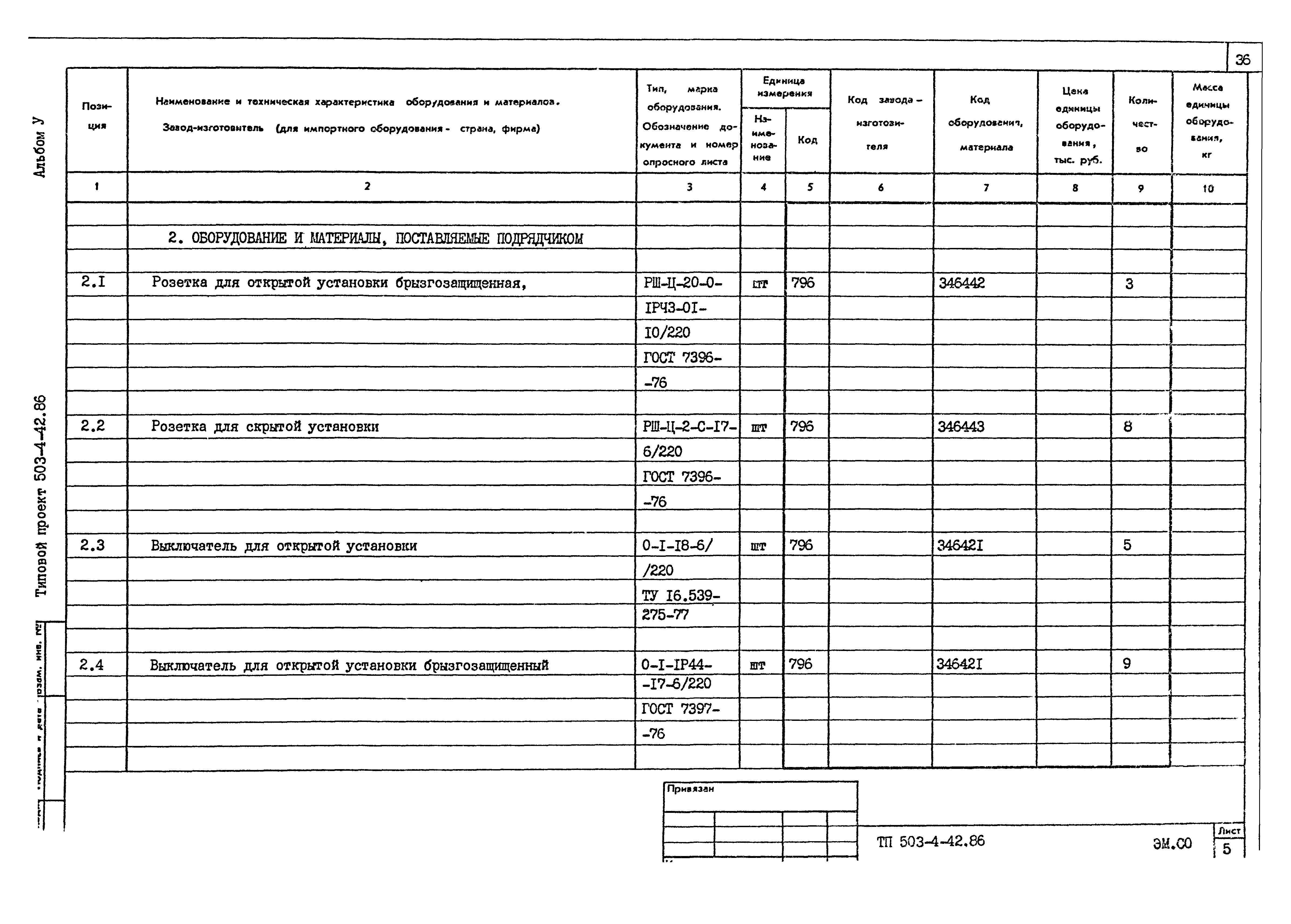 Типовой проект 503-4-42.86