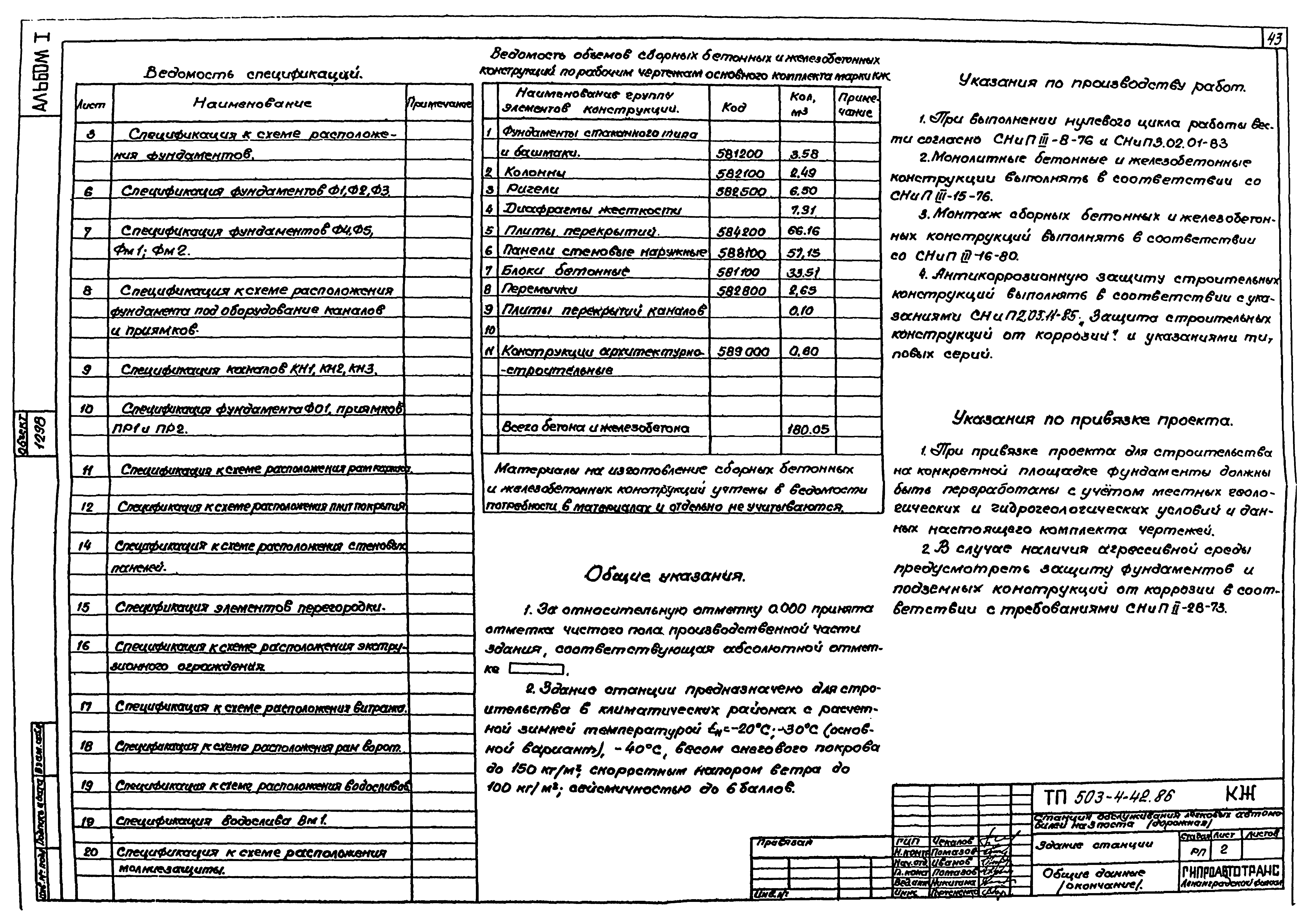 Типовой проект 503-4-42.86