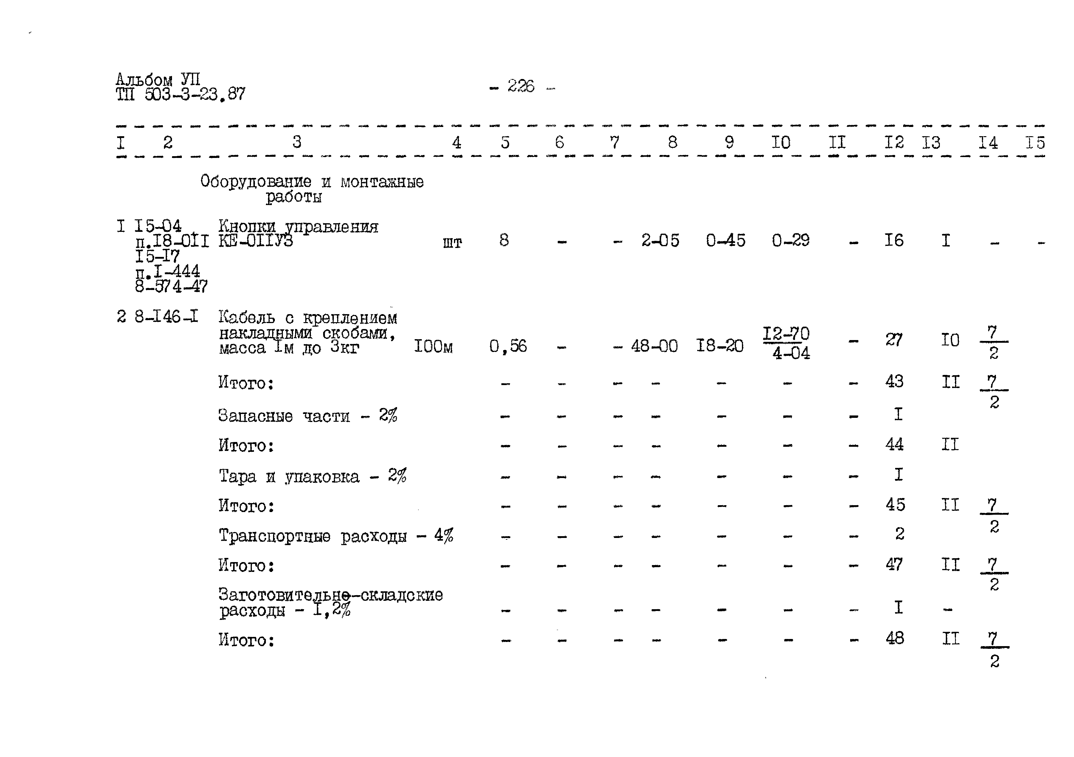 Типовой проект 503-3-23.87