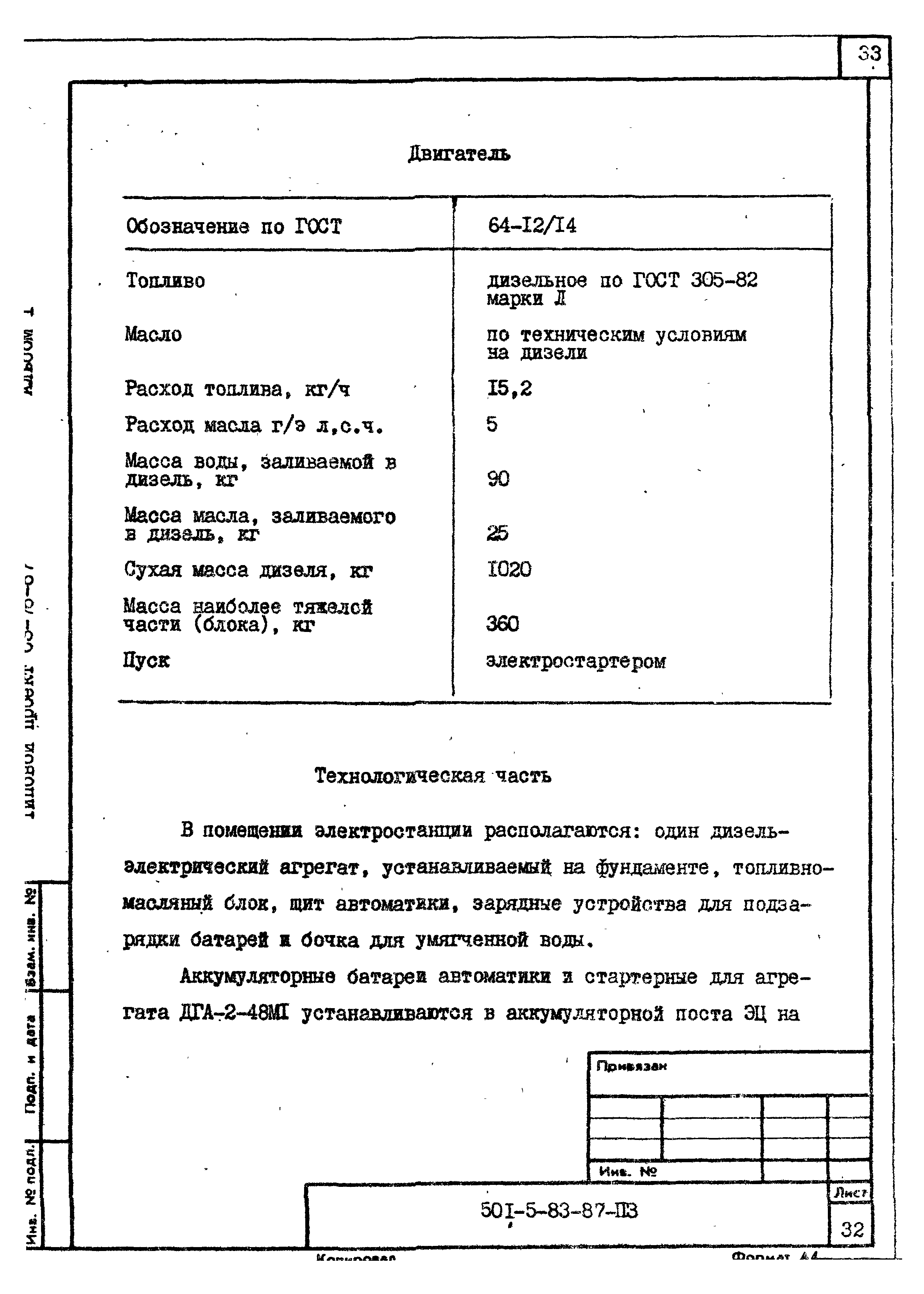 Типовой проект 501-5-83.87