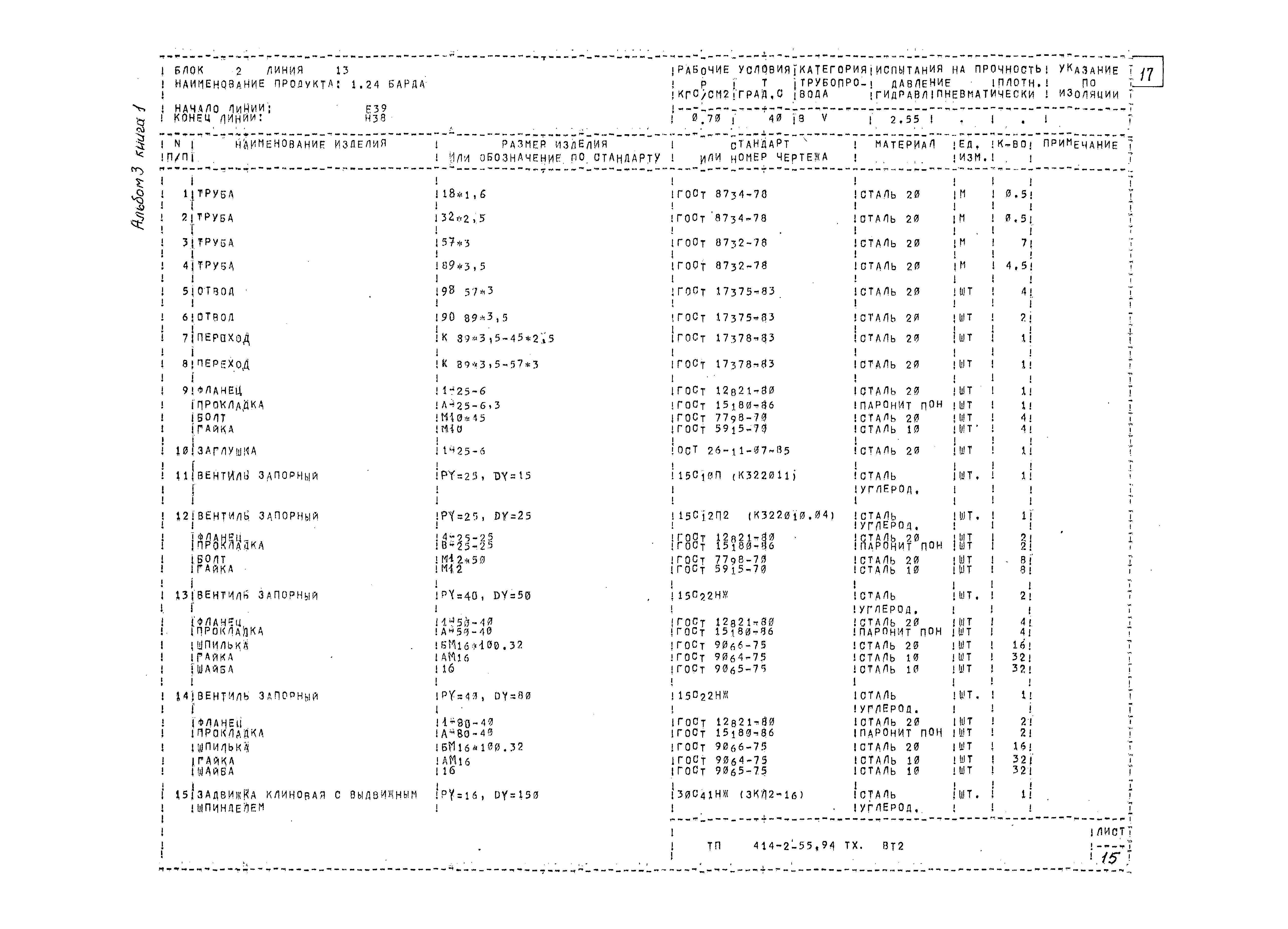 Типовой проект 414-2-55.94
