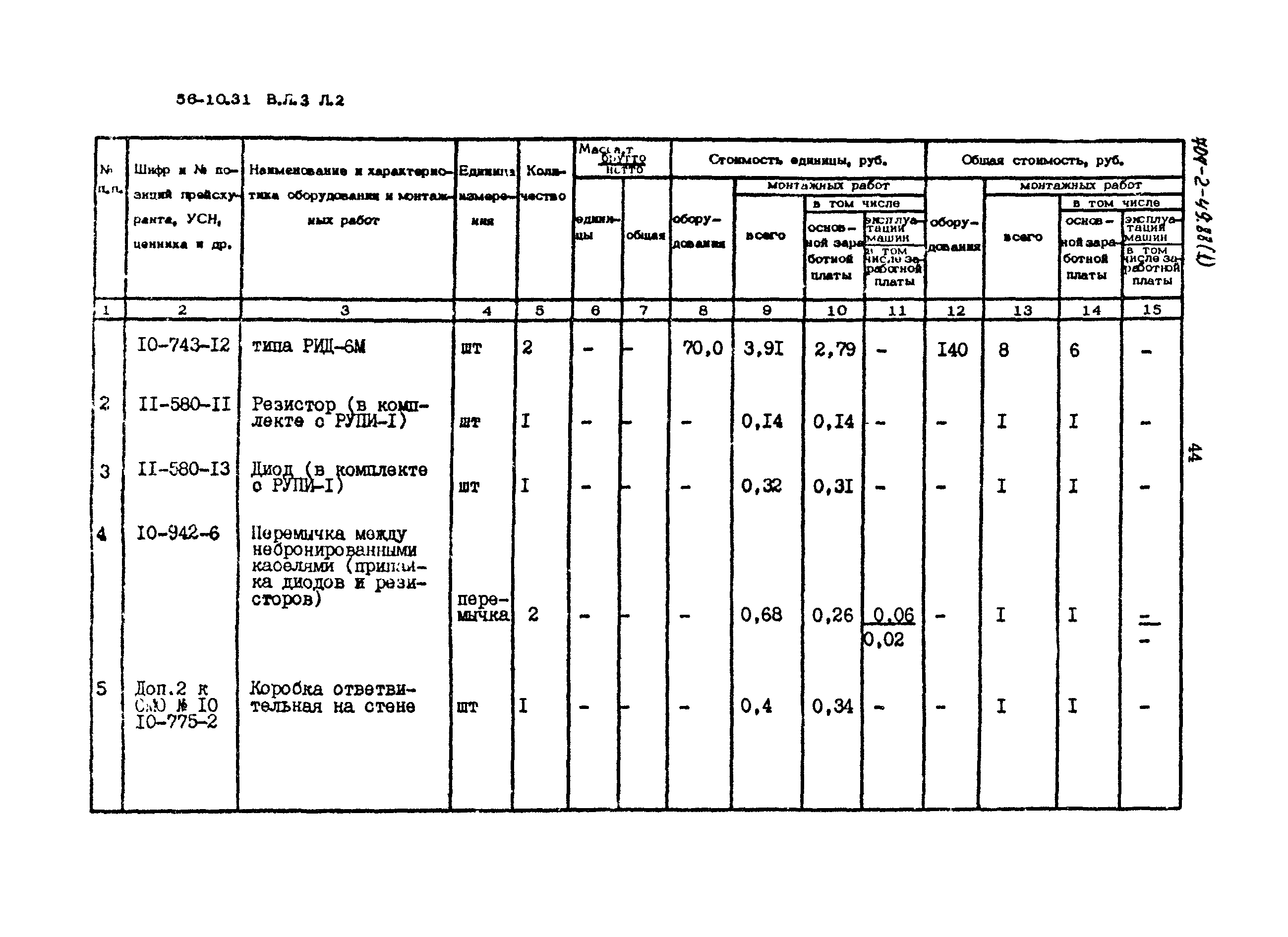 Типовой проект 704-2-49.88