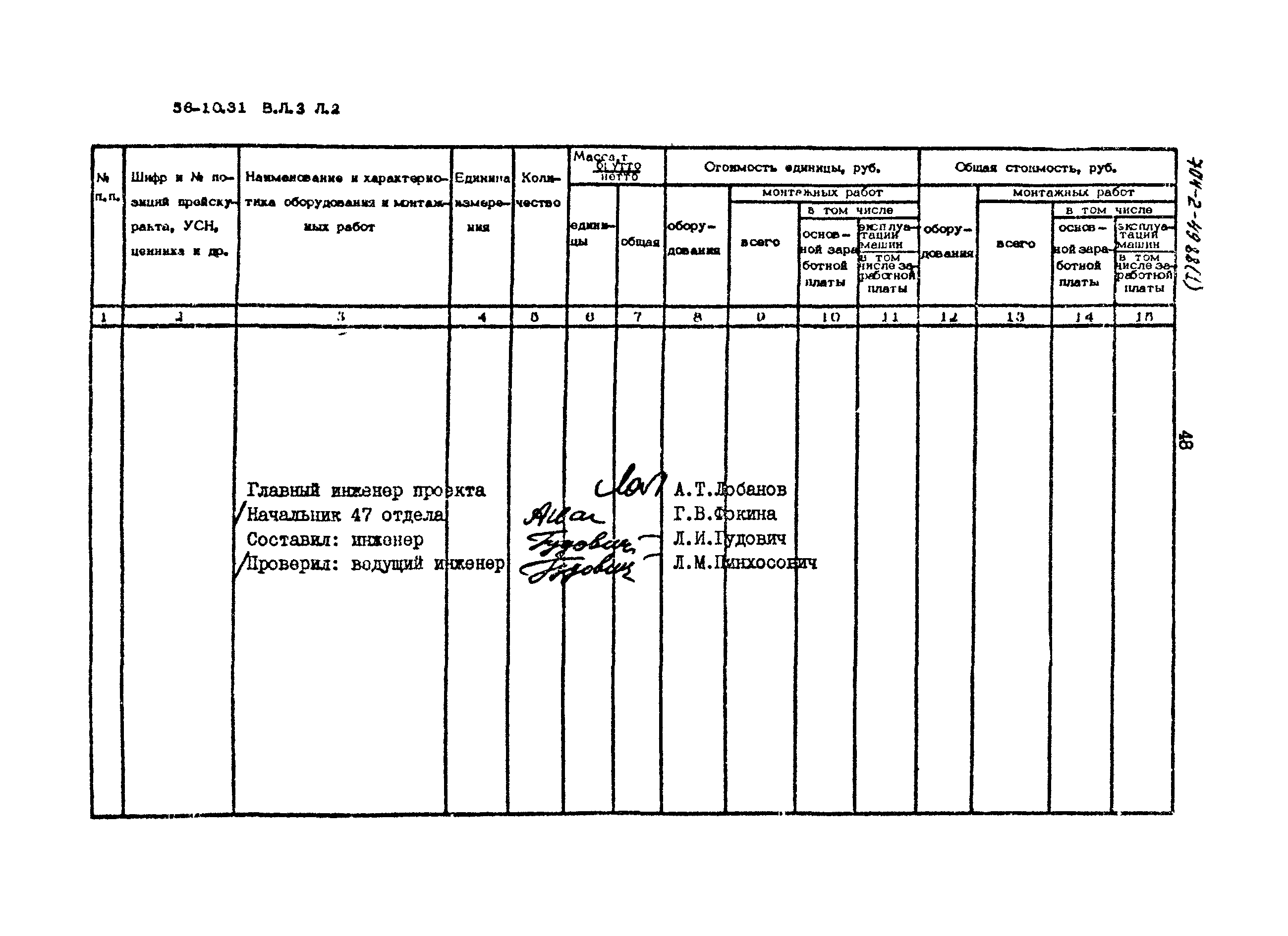 Типовой проект 704-2-49.88