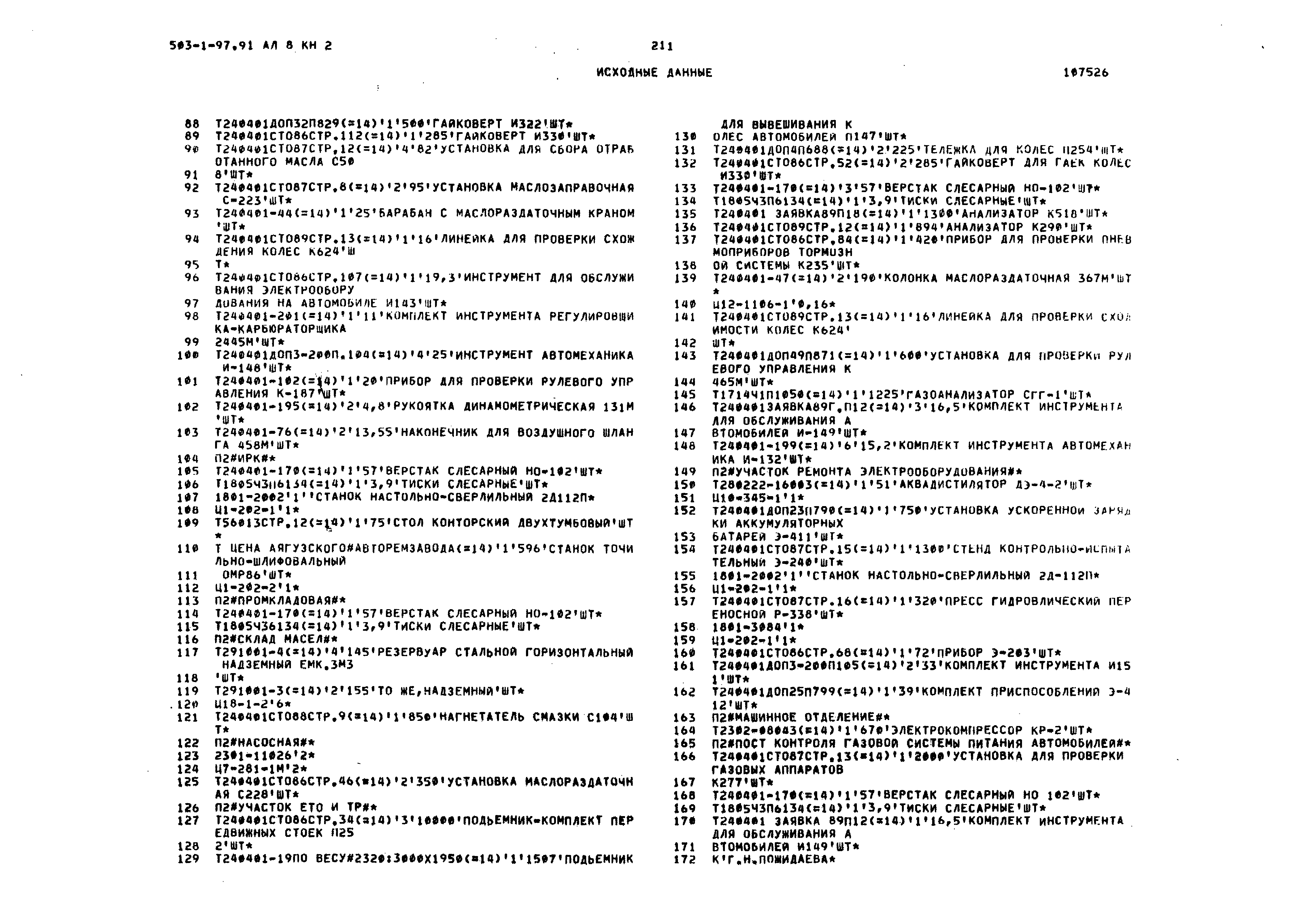 Типовой проект 503-1-97.91