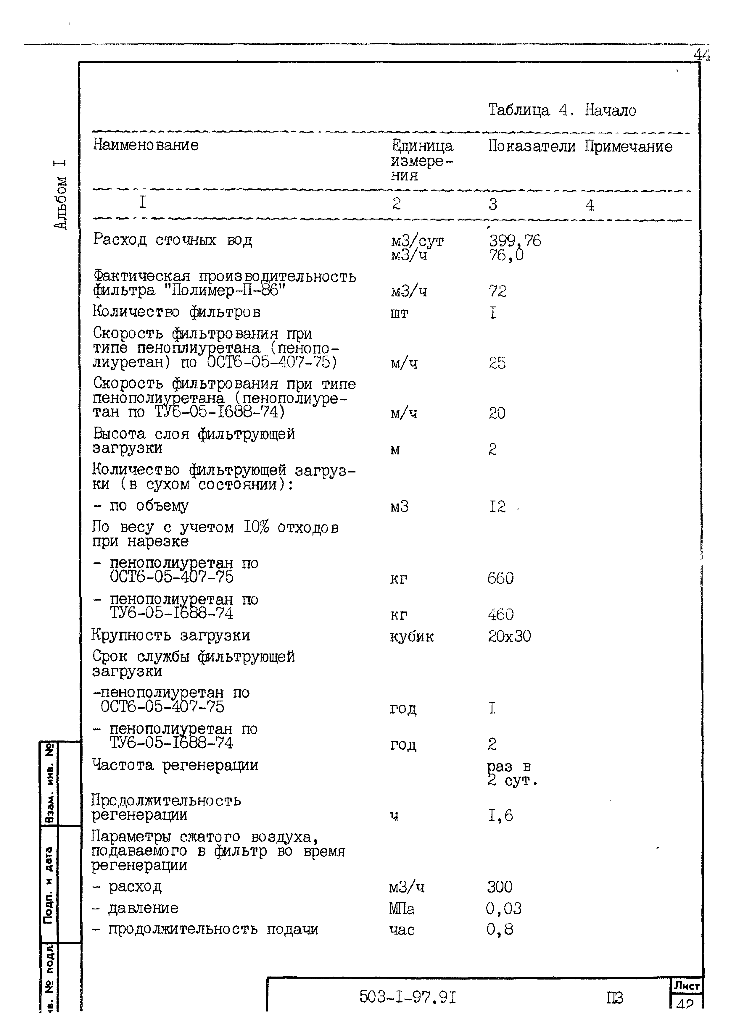 Типовой проект 503-1-97.91