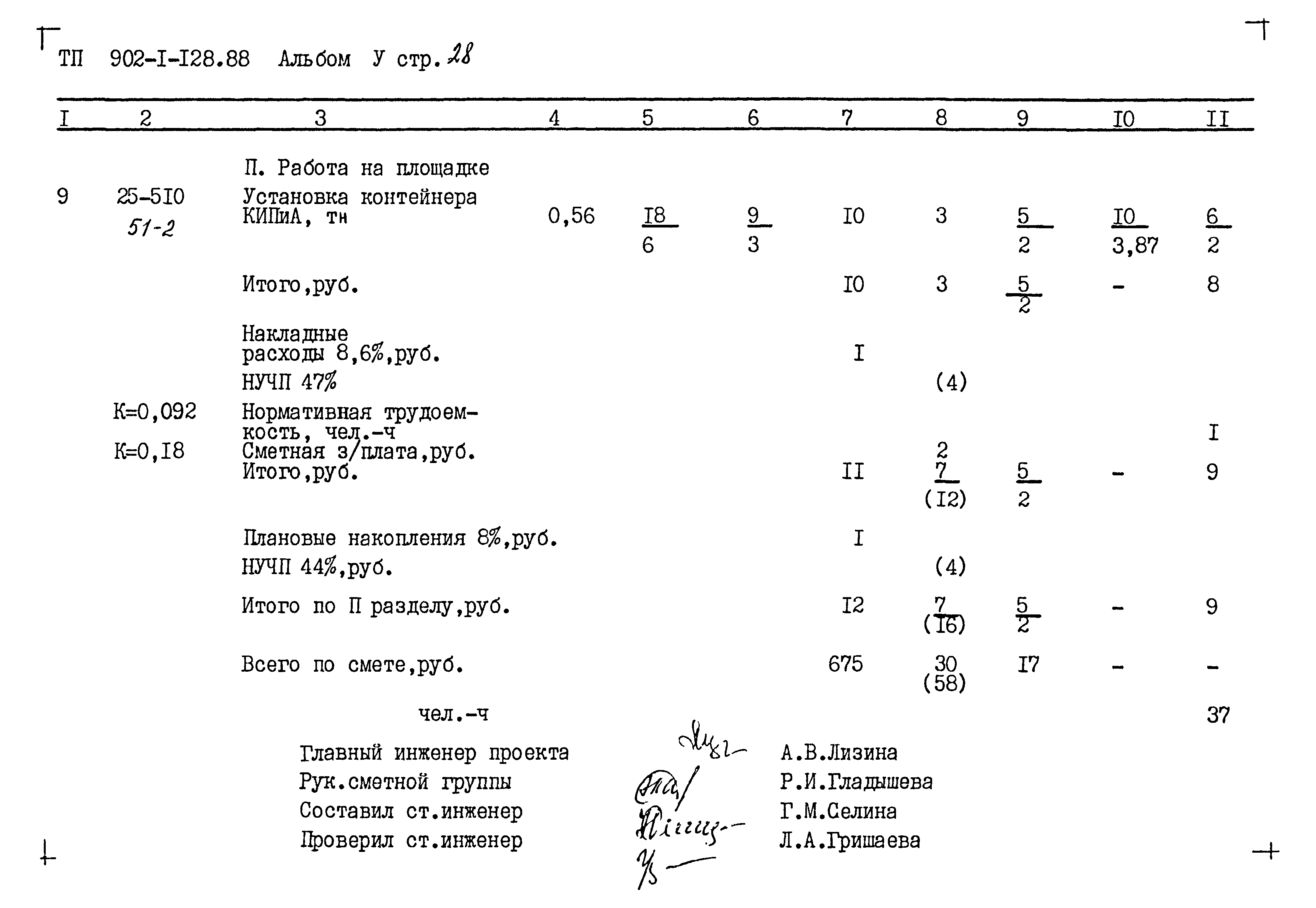 Типовой проект 902-1-128.88