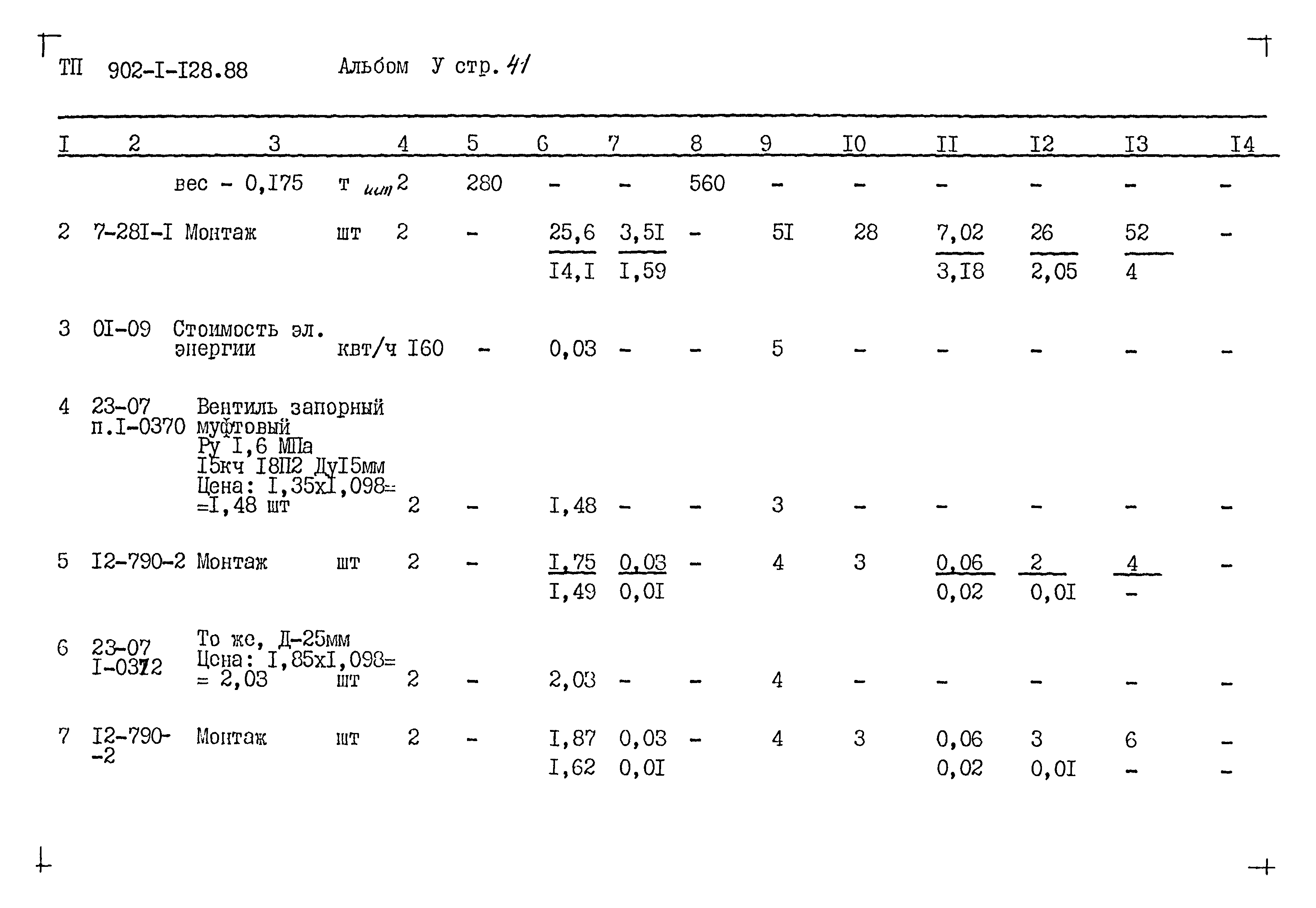 Типовой проект 902-1-128.88