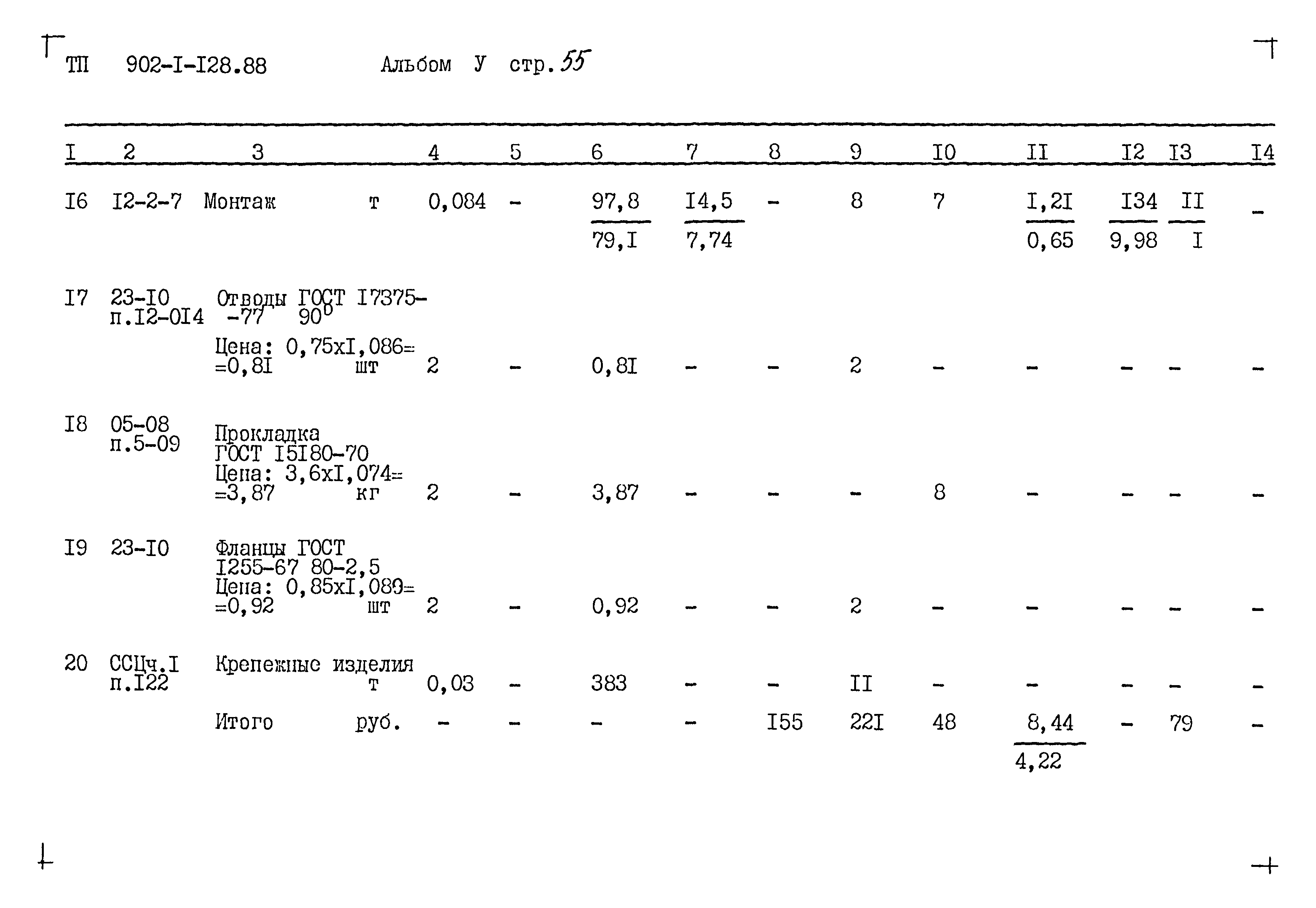 Типовой проект 902-1-128.88