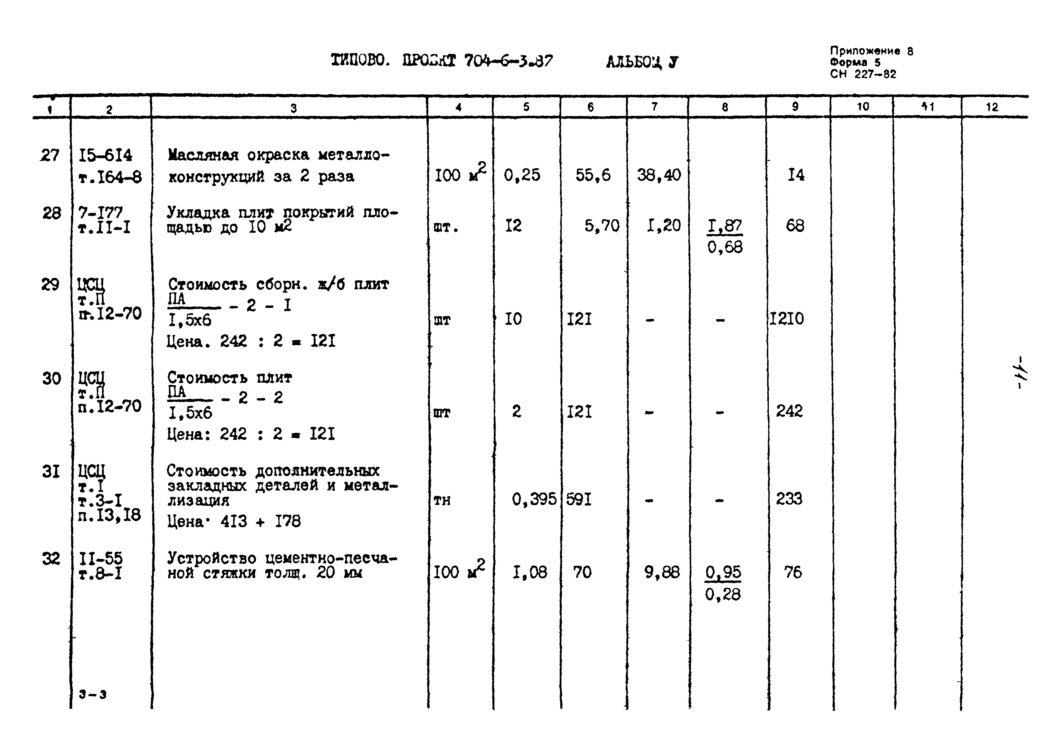 Типовой проект 704-6-3.87