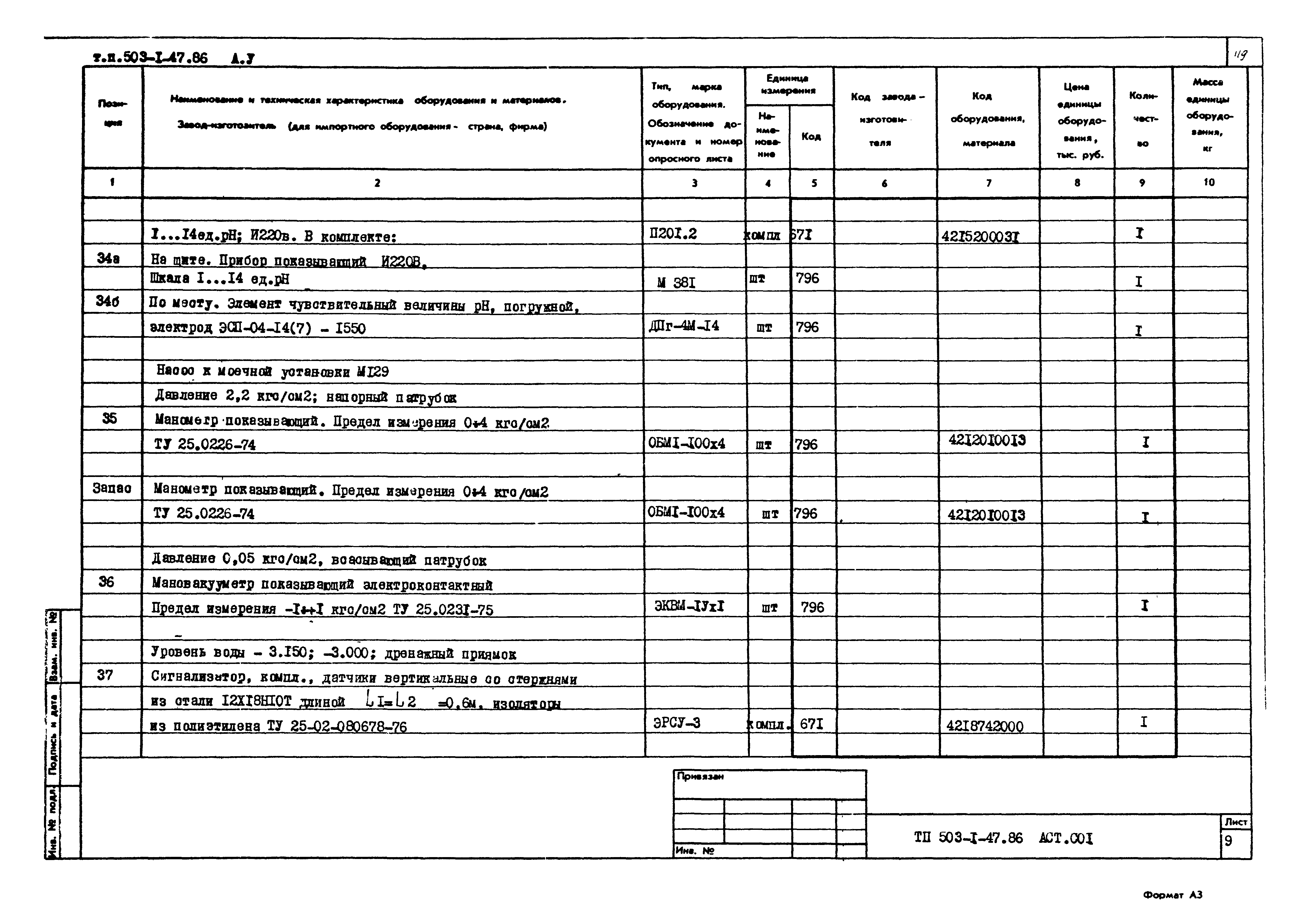 Типовой проект 503-1-47.86
