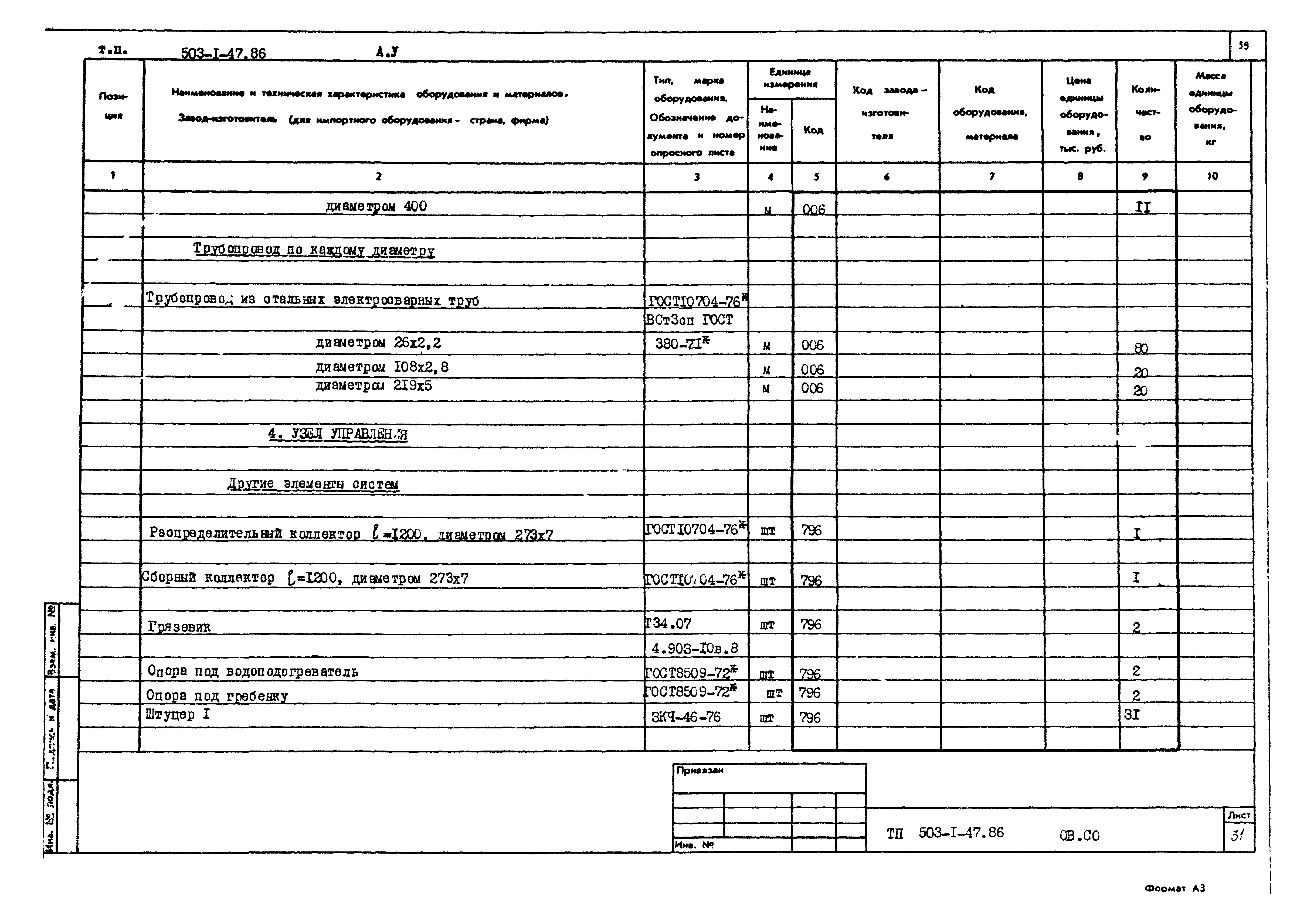 Типовой проект 503-1-47.86