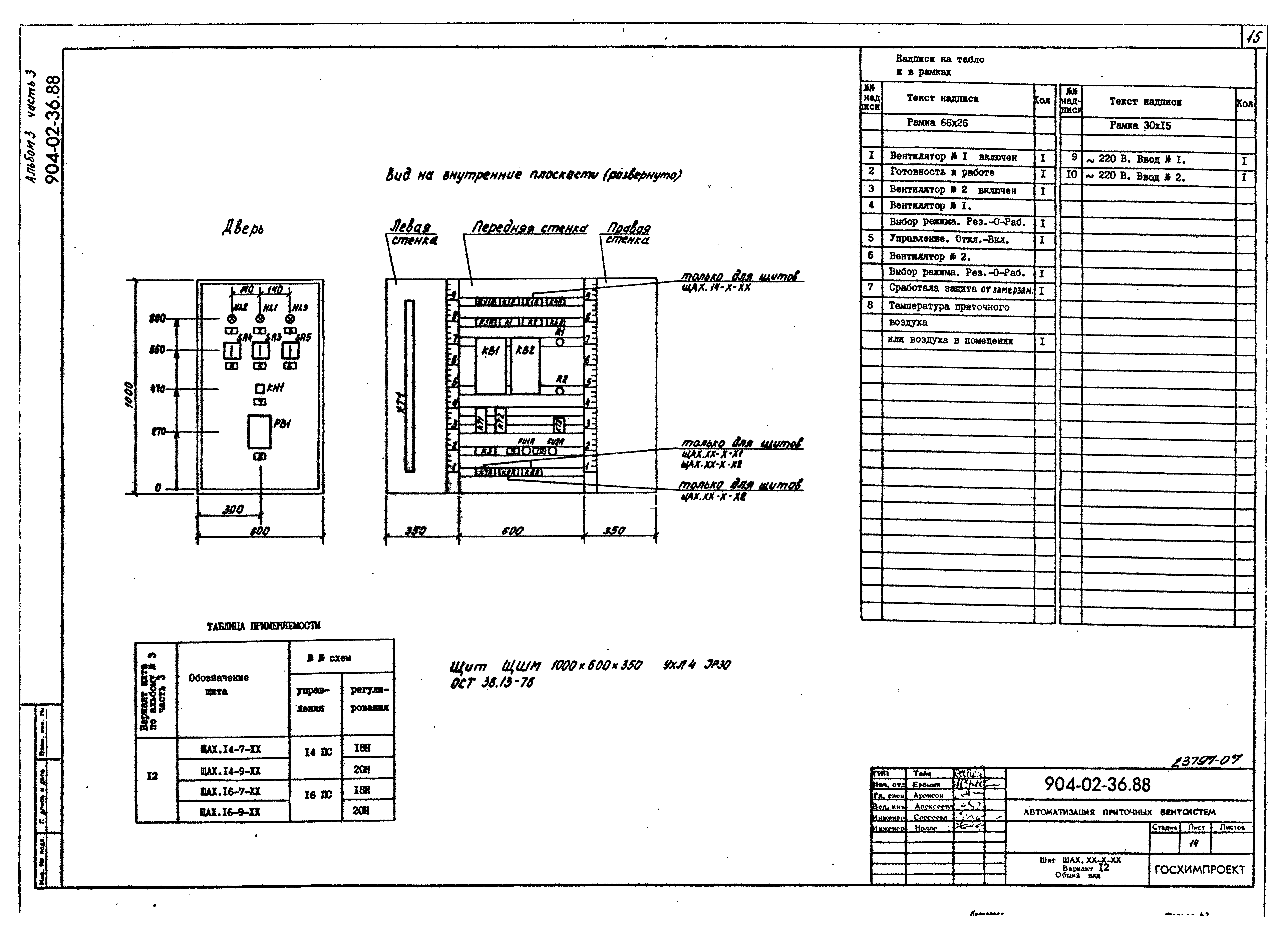 Типовые материалы для проектирования 904-02-36.88