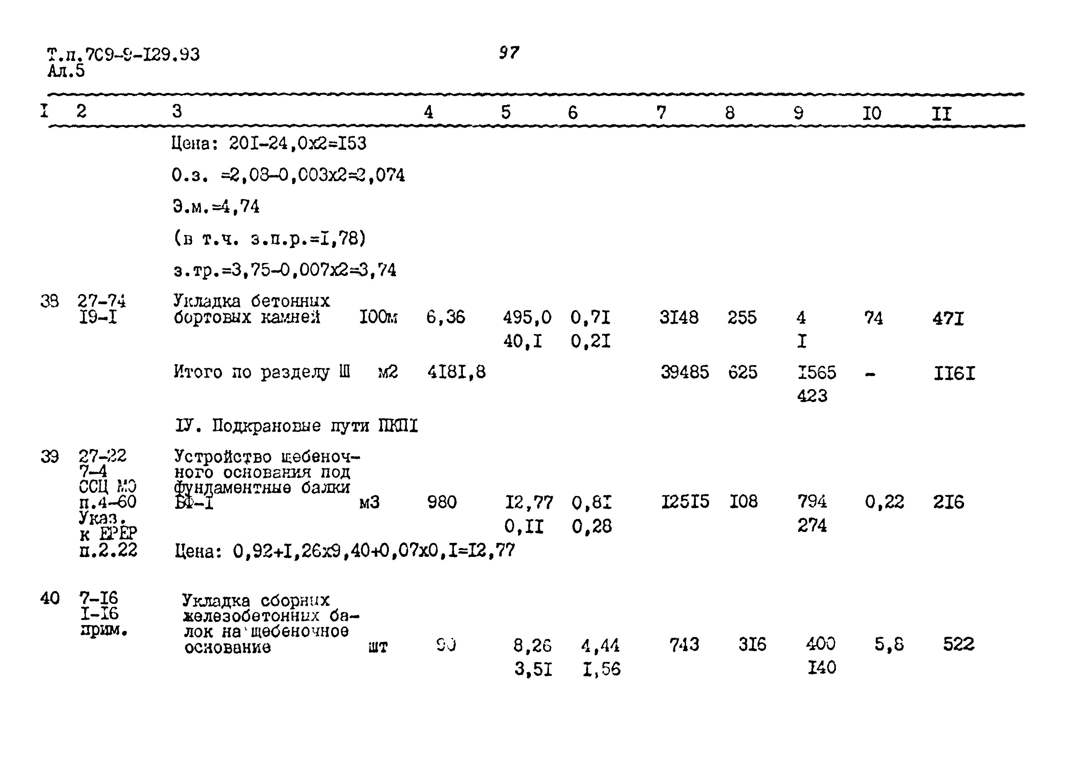 Типовой проект 709-9-126.93