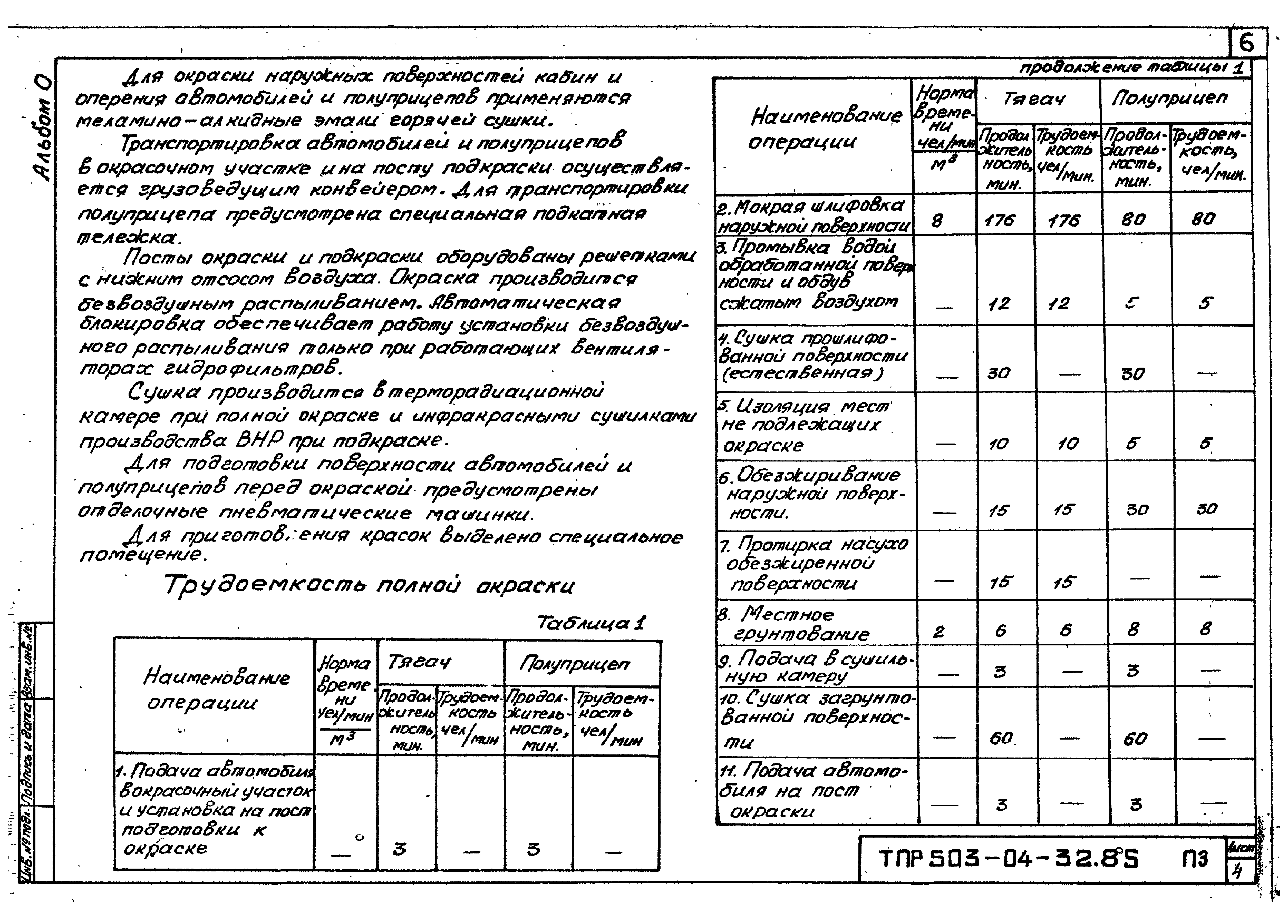 Типовые проектные решения 503-04-32.85