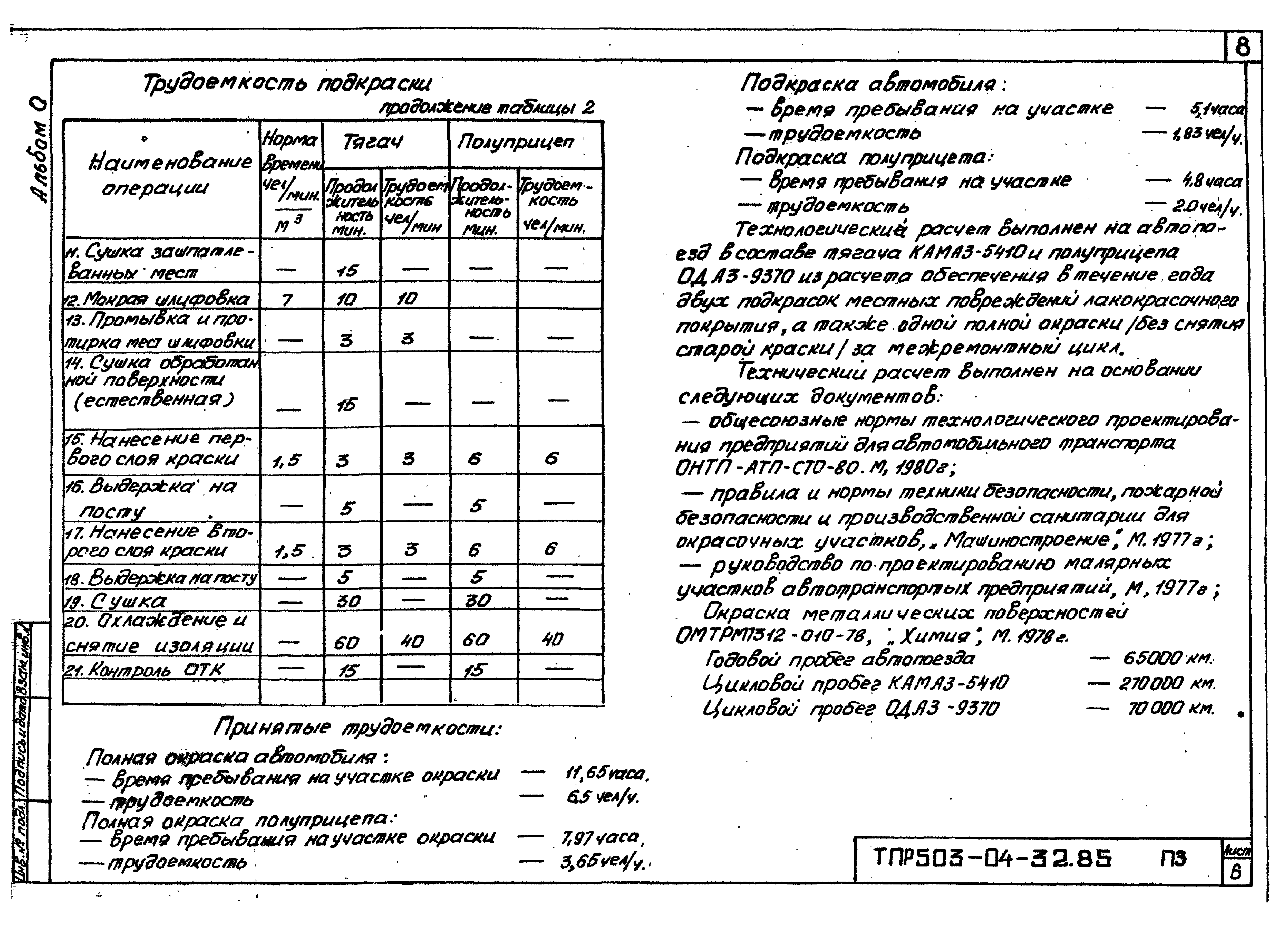 Типовые проектные решения 503-04-32.85